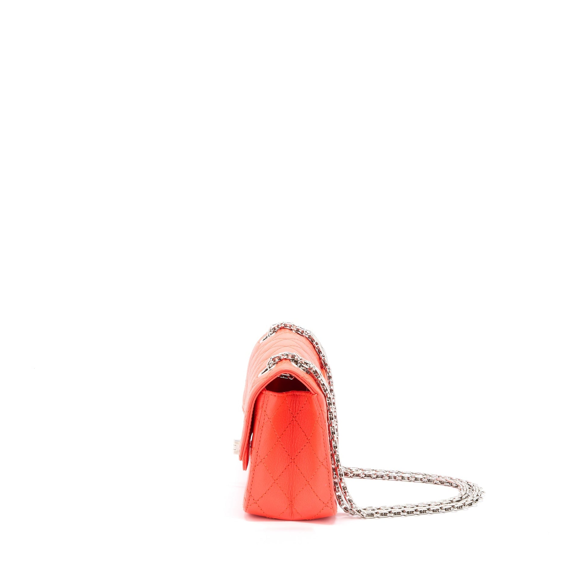 Chanel 2.55 reissue flap SHW Orange Shoulder Bag