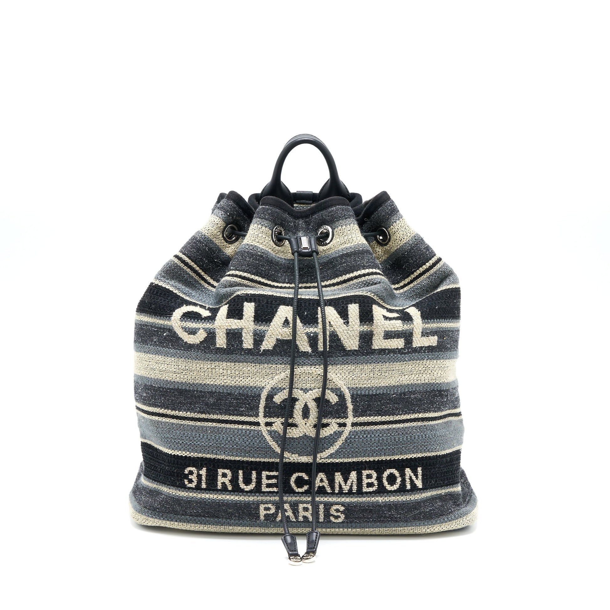 Chanel 31 Rue Cambon Bucket Backpack SHW Multicolour Bucket Bag