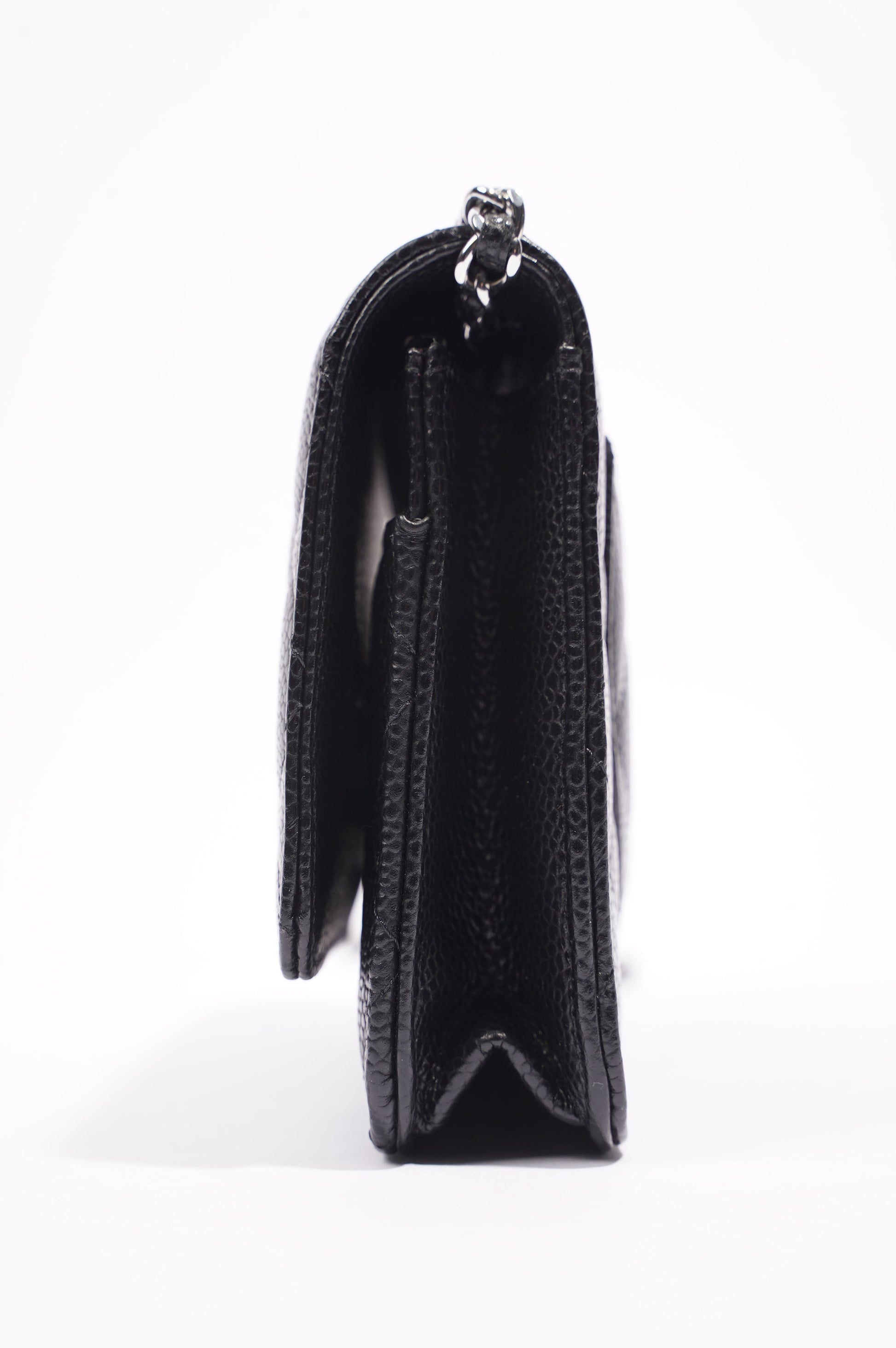 Chanel Wallet On Chain Black Caviar Leather
