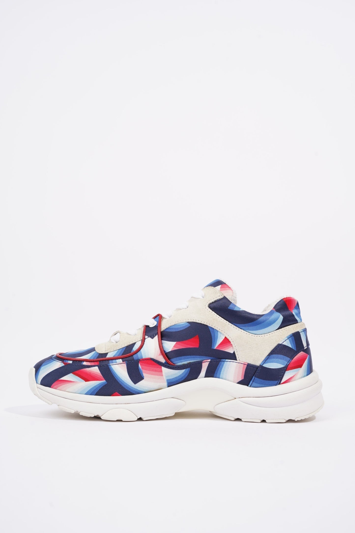 Chanel CC Logo Blue   Multi EU 38   UK 5