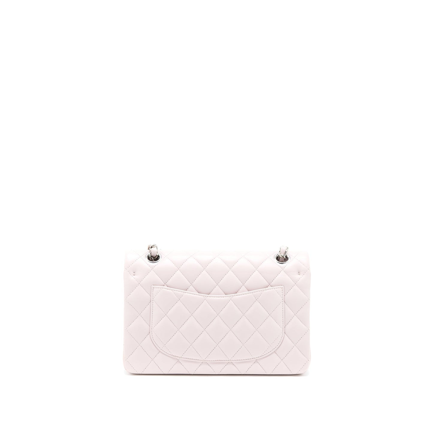 Chanel Classic Double Flap Lambskin Light Purple Small Handbag