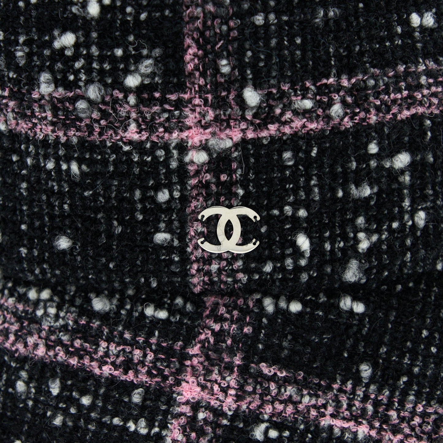 Chanel cru Black Pink Hat