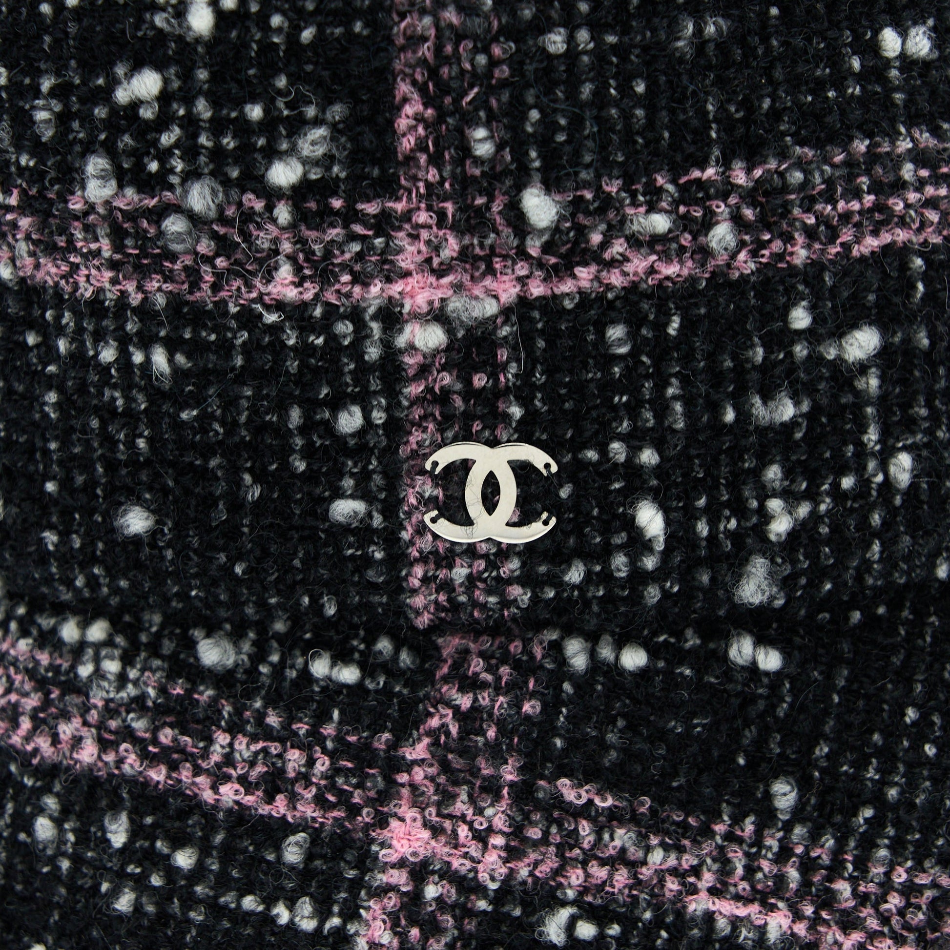 Chanel cru Black Pink Hat