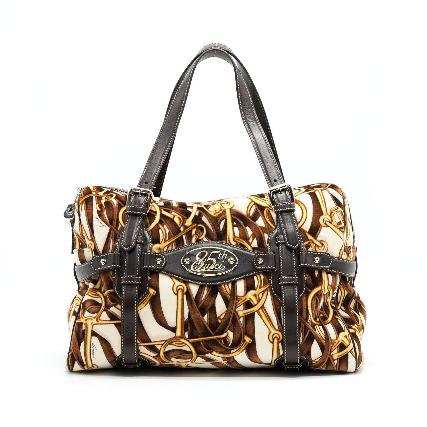Gucci 85Th Anniversary Horsebit Boston Bag Travel Bag