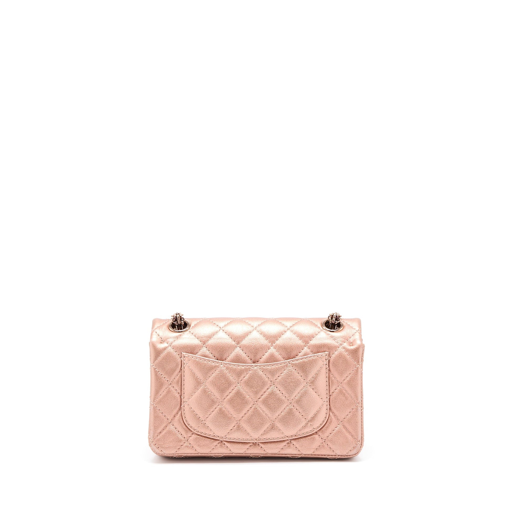 Chanel 2.55 Reissue Flap Calfskin Pink Gold Shoulder Bag