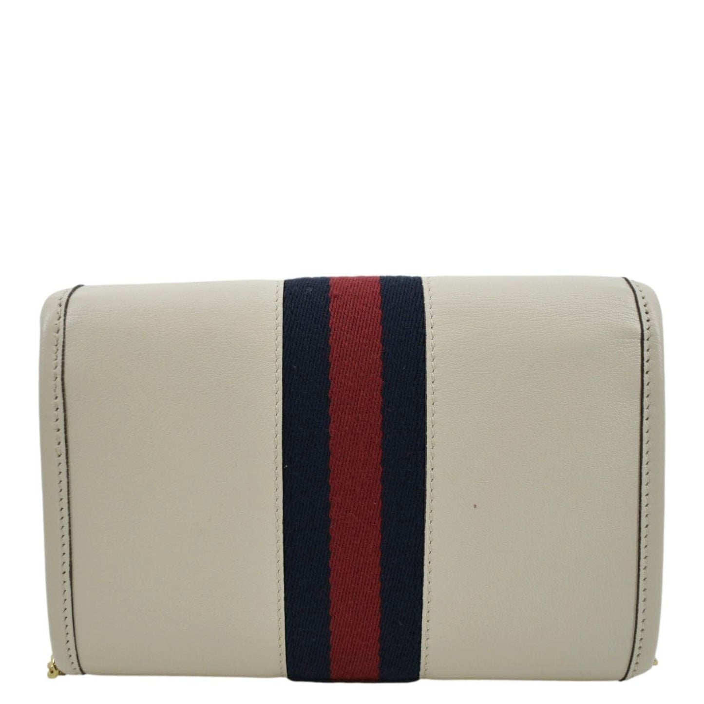 Gucci Rajah Chain Shoulder Bag Leather White