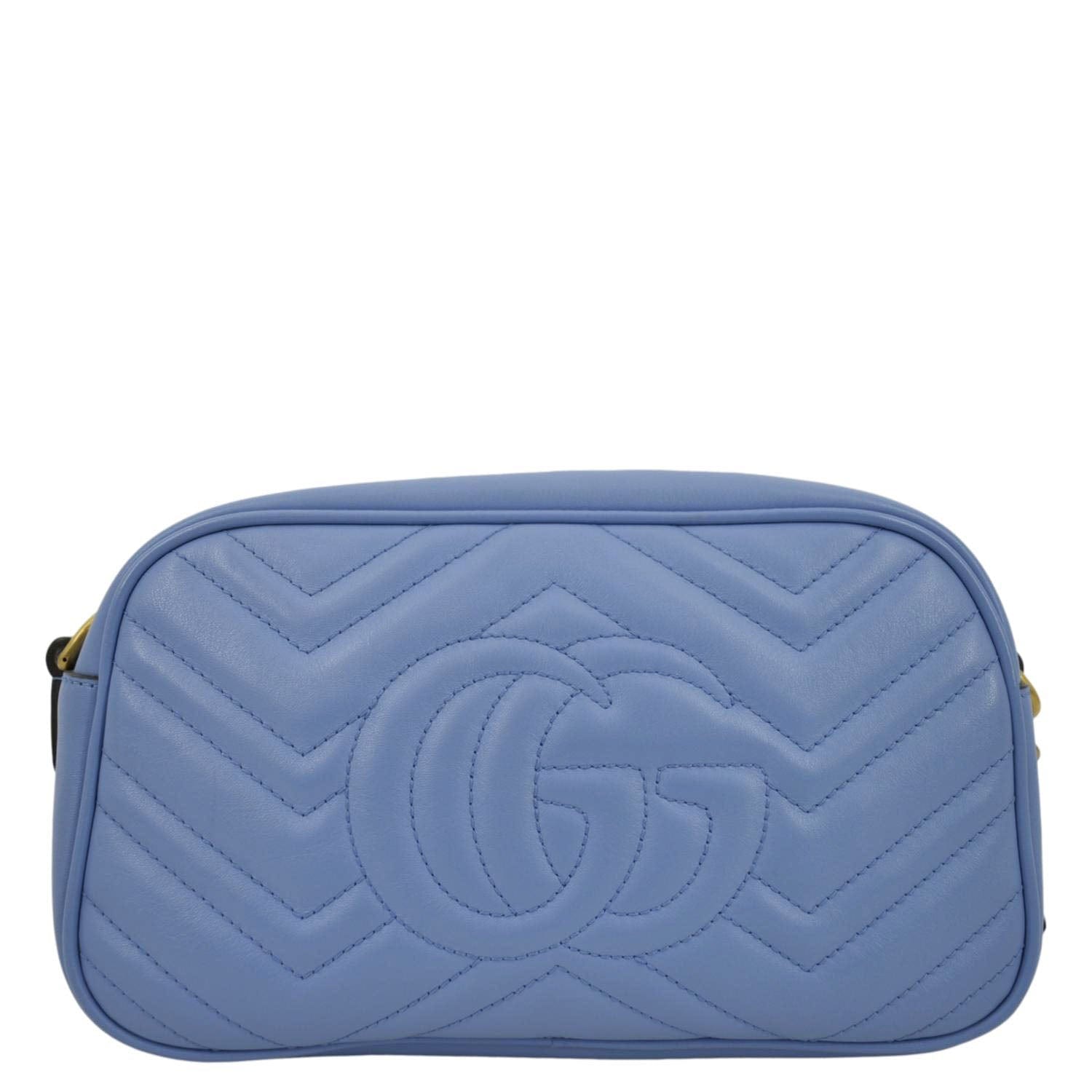 Gucci Marmont Crossbody Bag Light Leather Matelasse