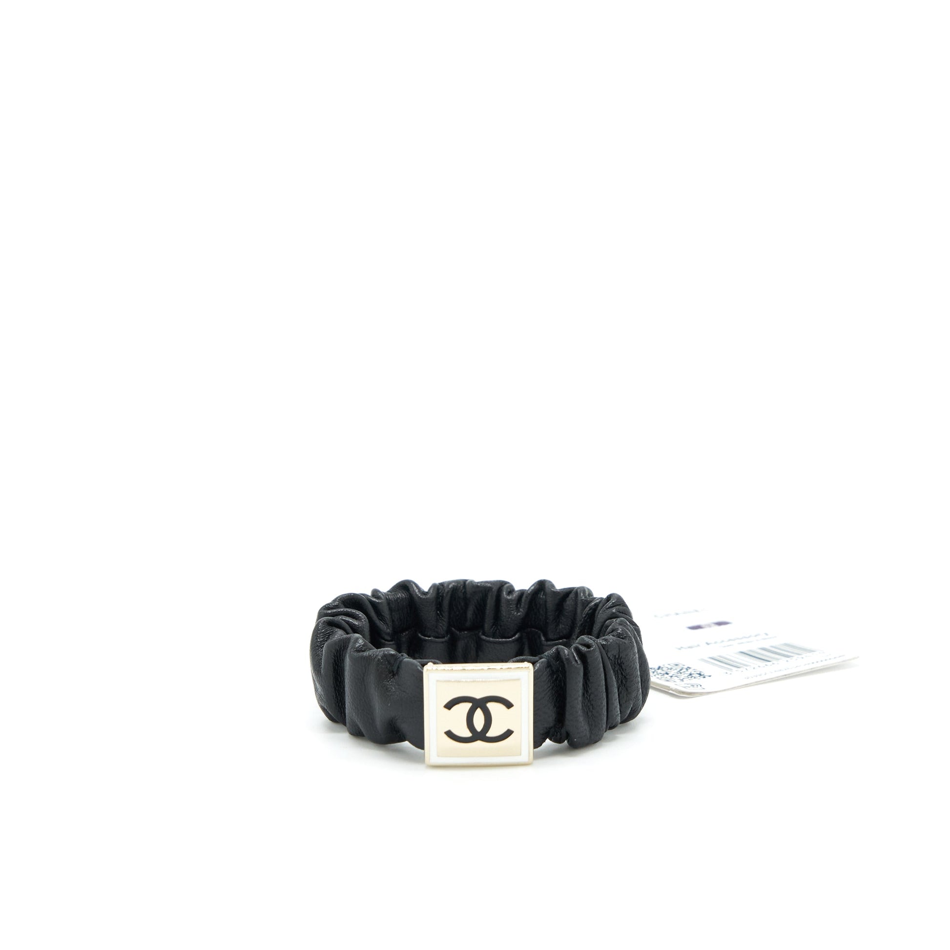 Chanel Square CC Hair Band LGHW Black Handbag
