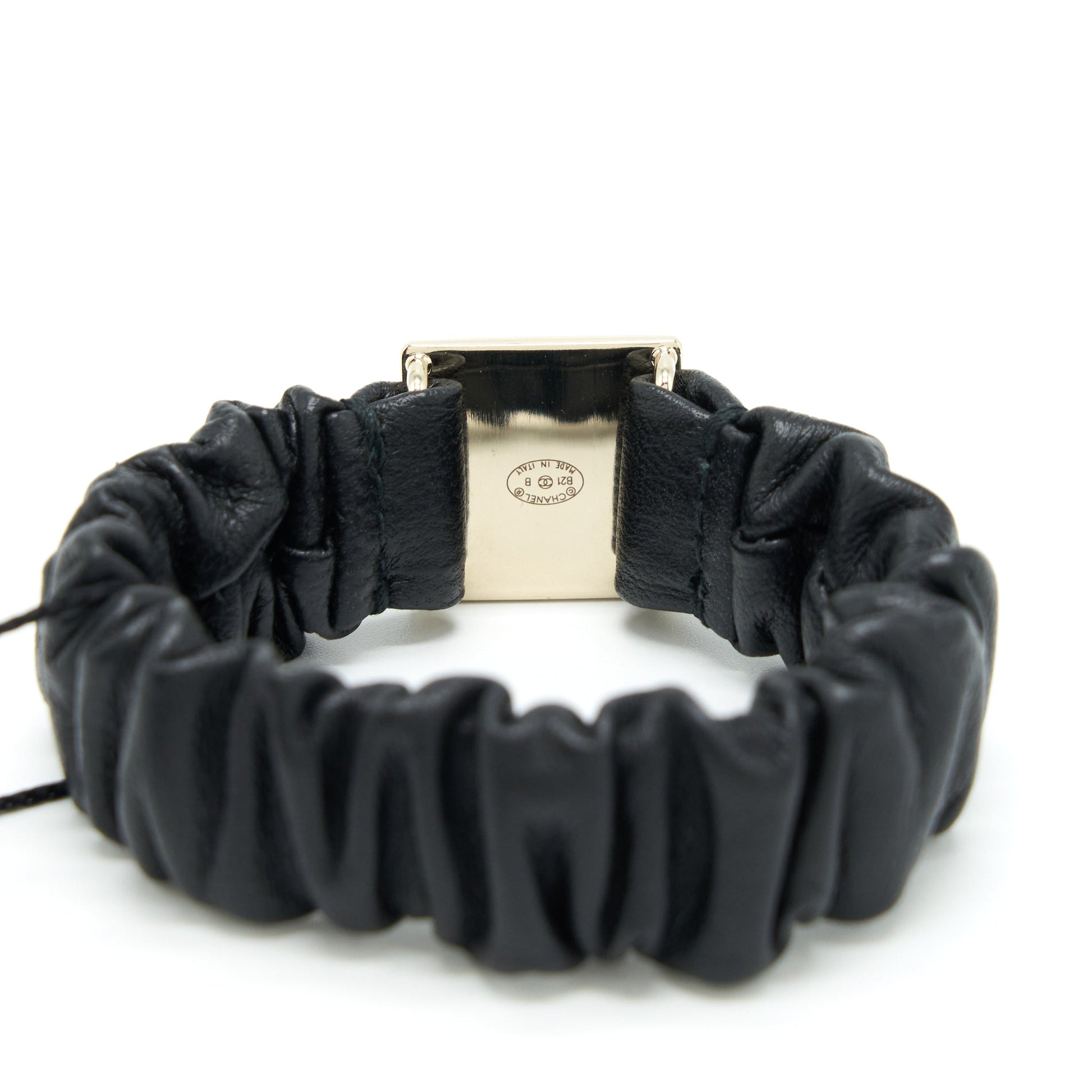 Chanel Square CC Hair Band LGHW Black Handbag