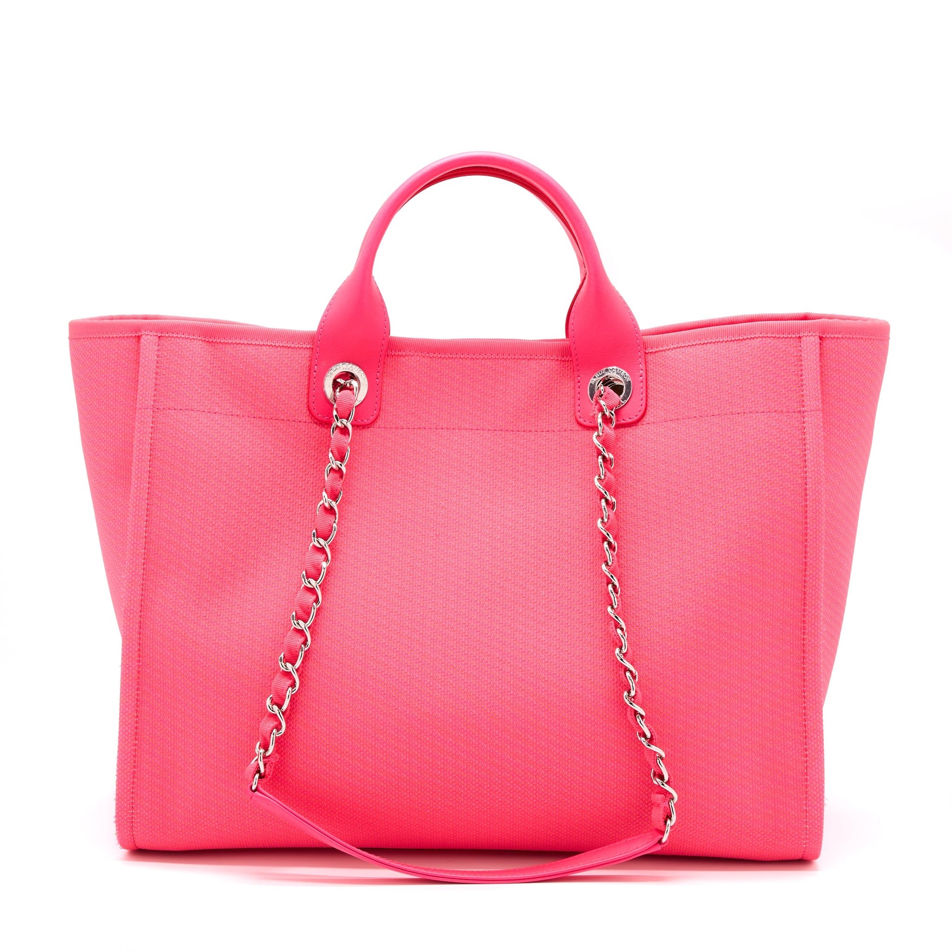 Chanel Deauville SHW Pink Tote Bag