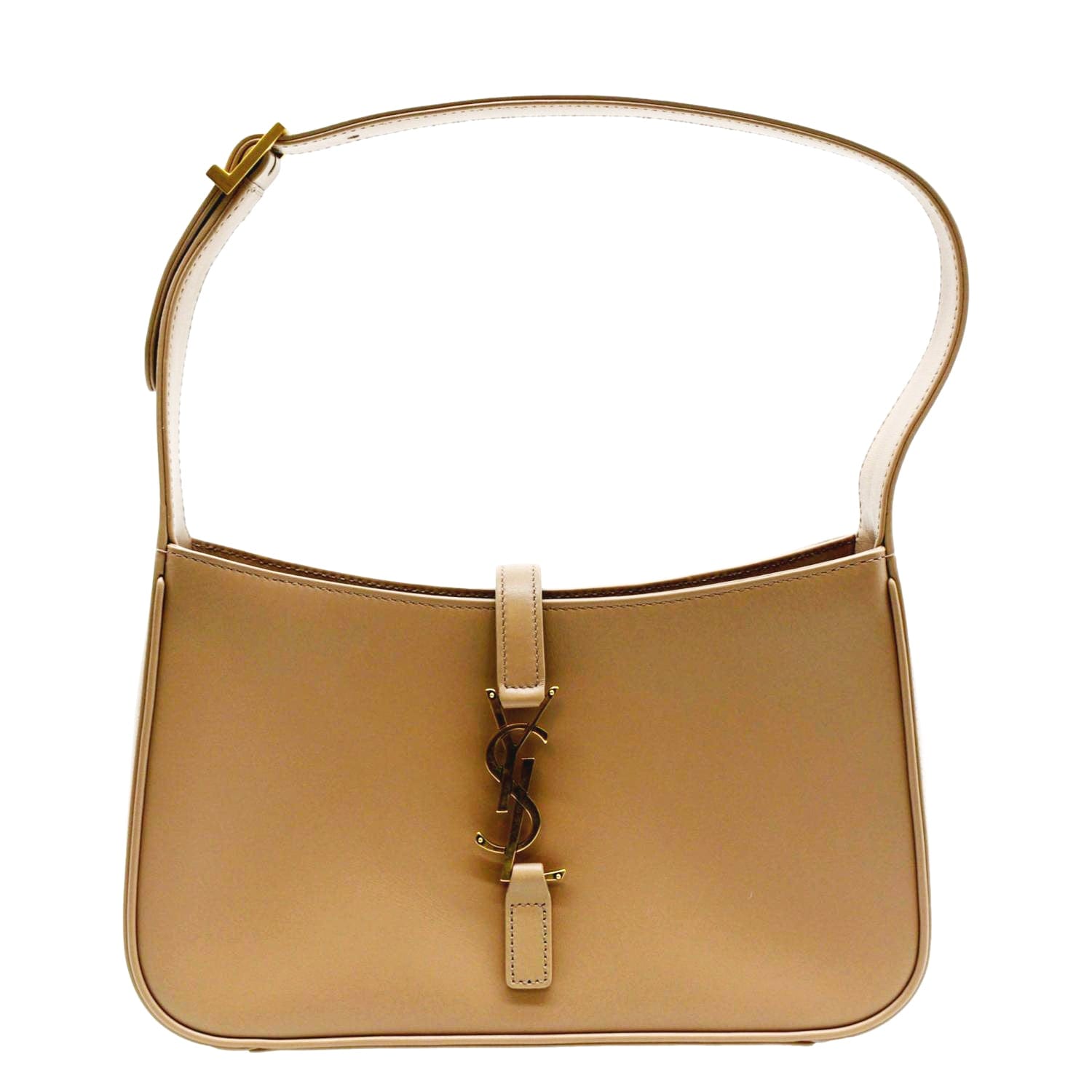 YSL Saint Laurent Saint Le Satchel Bag Rosy Sand Leather Travel Bag