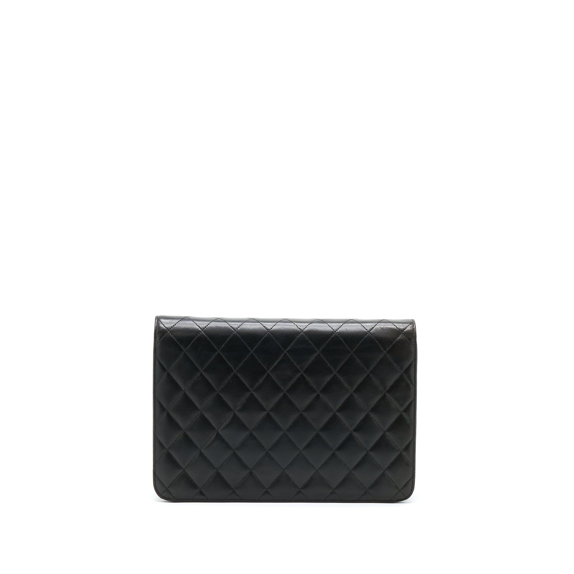 Chanel Flap Lambskin GHW Black Shoulder Bag
