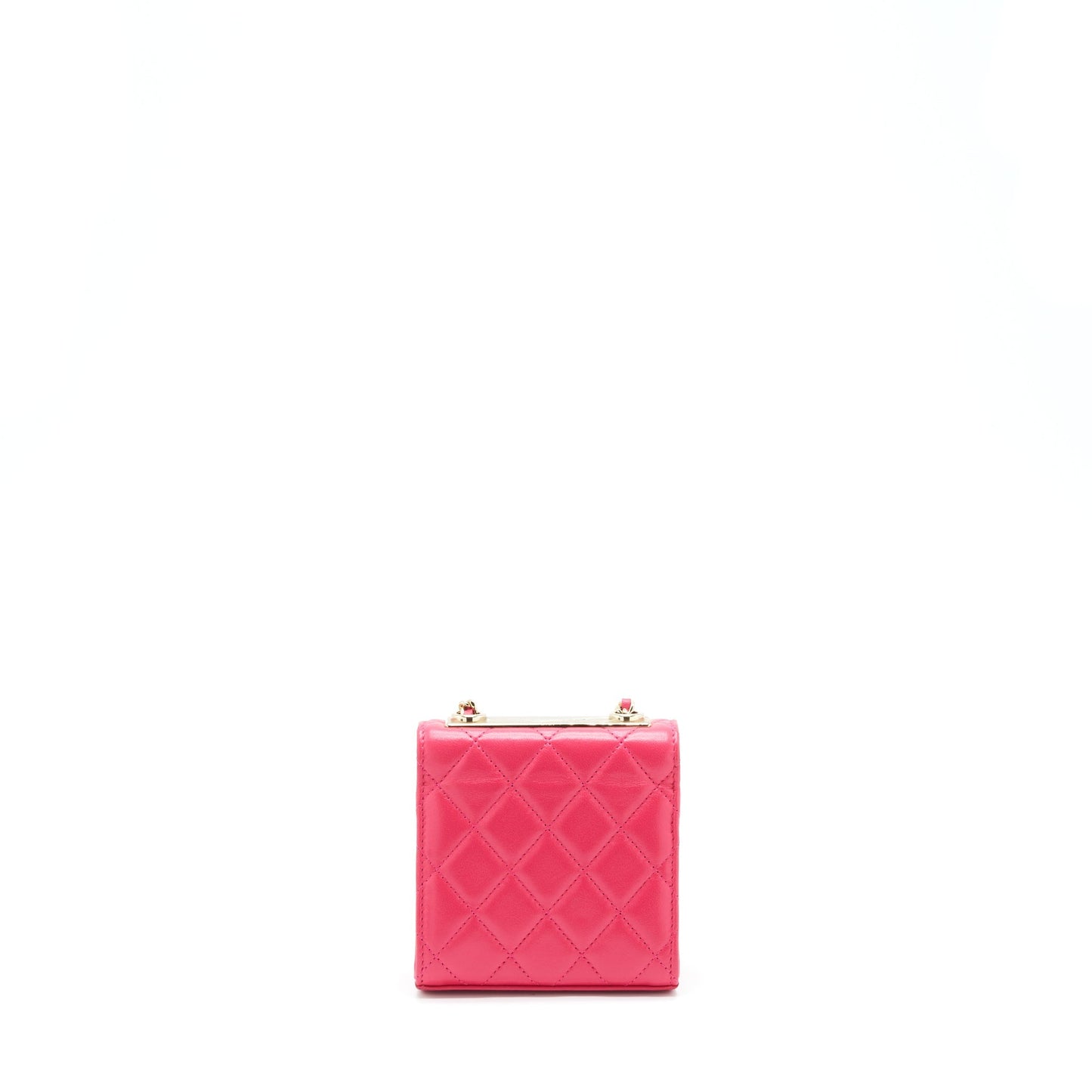 Chanel Trendy CC On Lambskin LGHW Pink Wallet Case