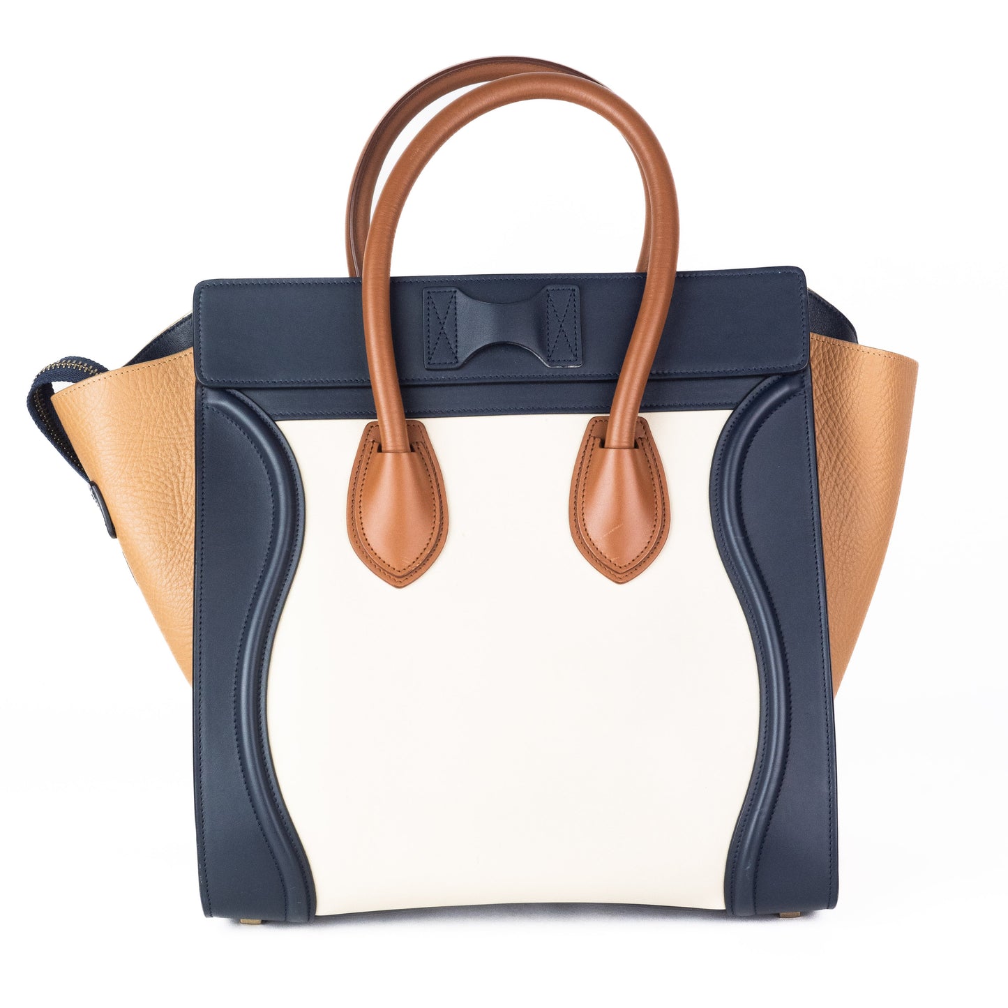 Dior Christian Cannage ama Patent In Handbag Leather White Travel Bag