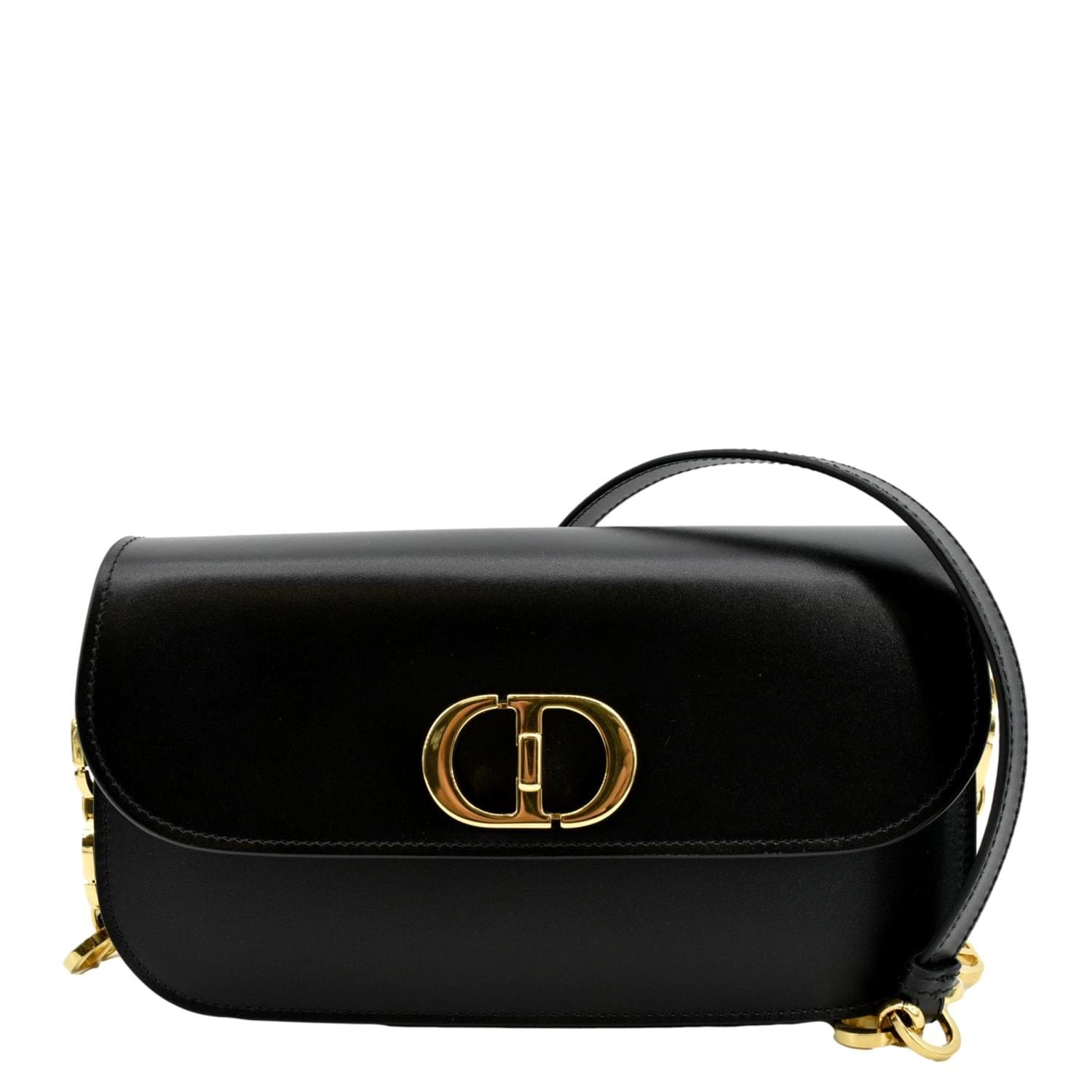 Dior Montaigne Avenue Shoulder Bag Leather Black
