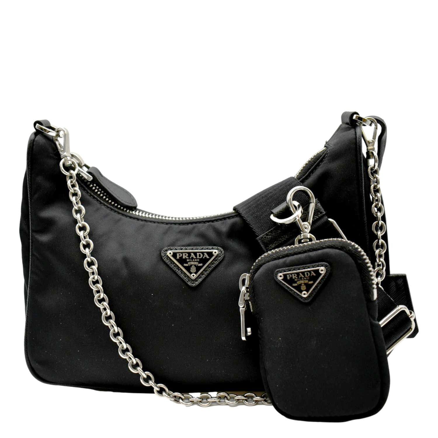Prada Re Edition Re Shoulder Bag Nylon Black 4