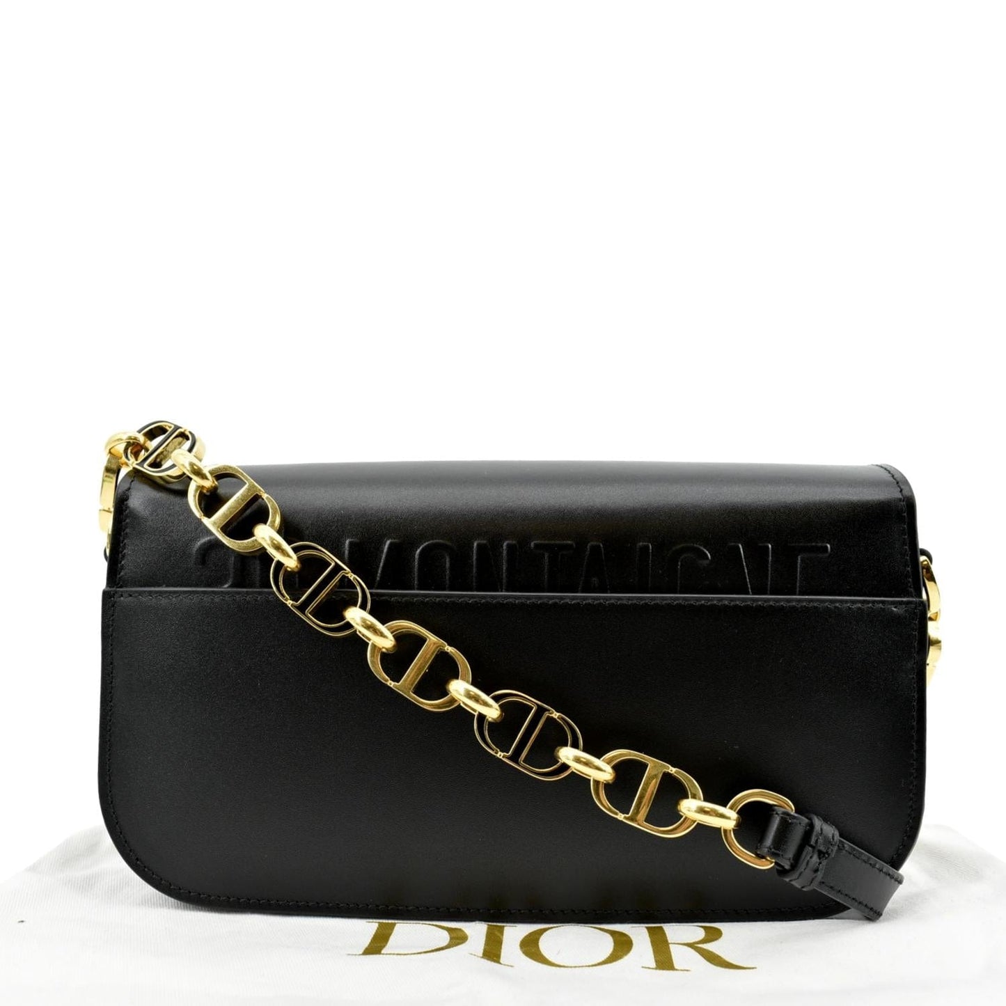 Dior Montaigne Avenue Shoulder Bag Leather Black