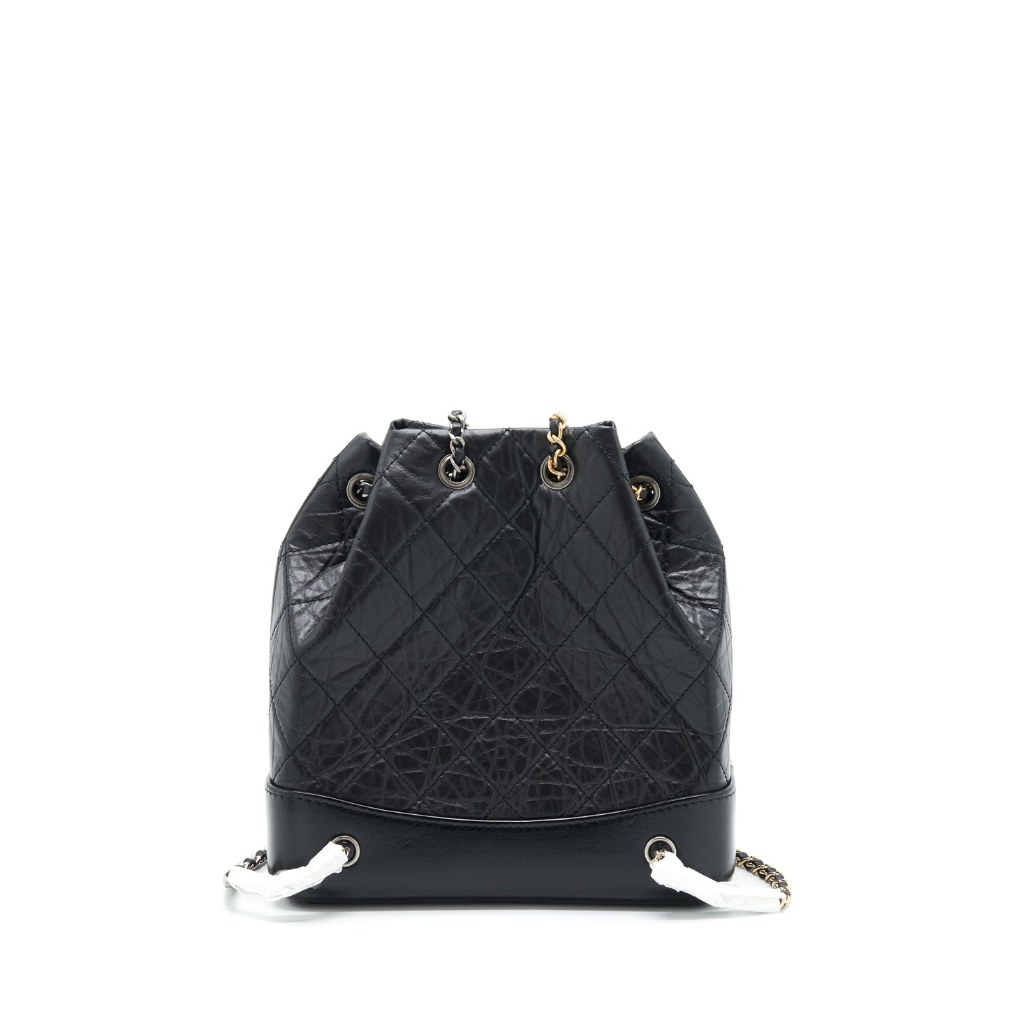 Chanel Gabrielle Backpack Calfskin Hardware Multicolour Black Small Multicolour Hardware