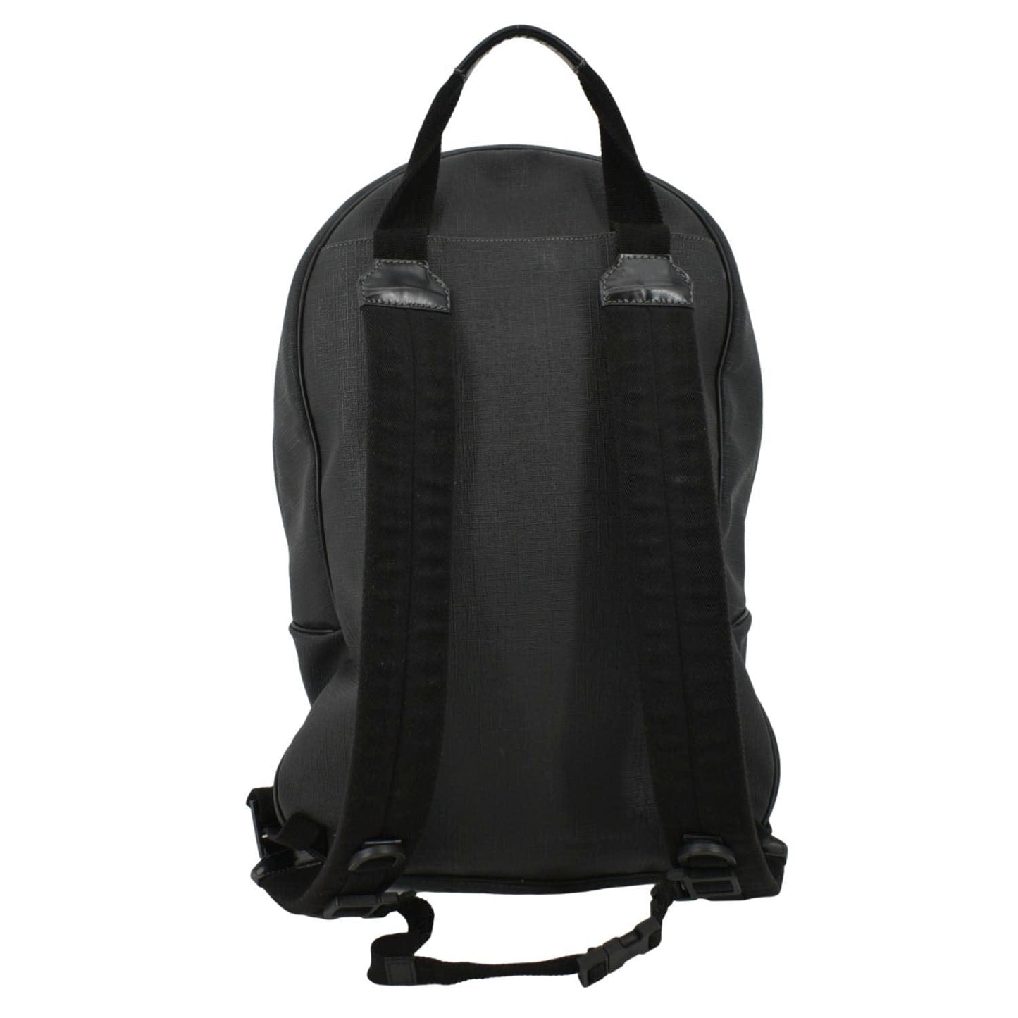 Gucci Interlocking Coated Backpack Canvas Black