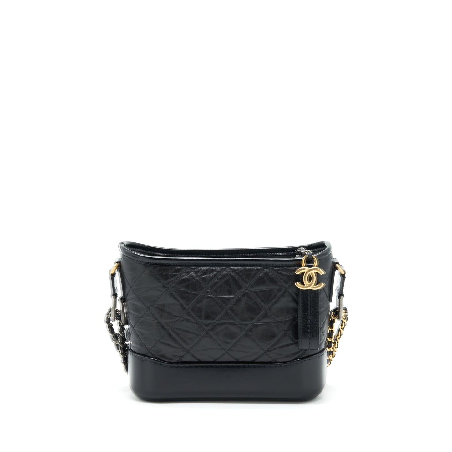 Chanel Gabrielle Hobo Hardware Multicolour Black Small Shoulder Bag
