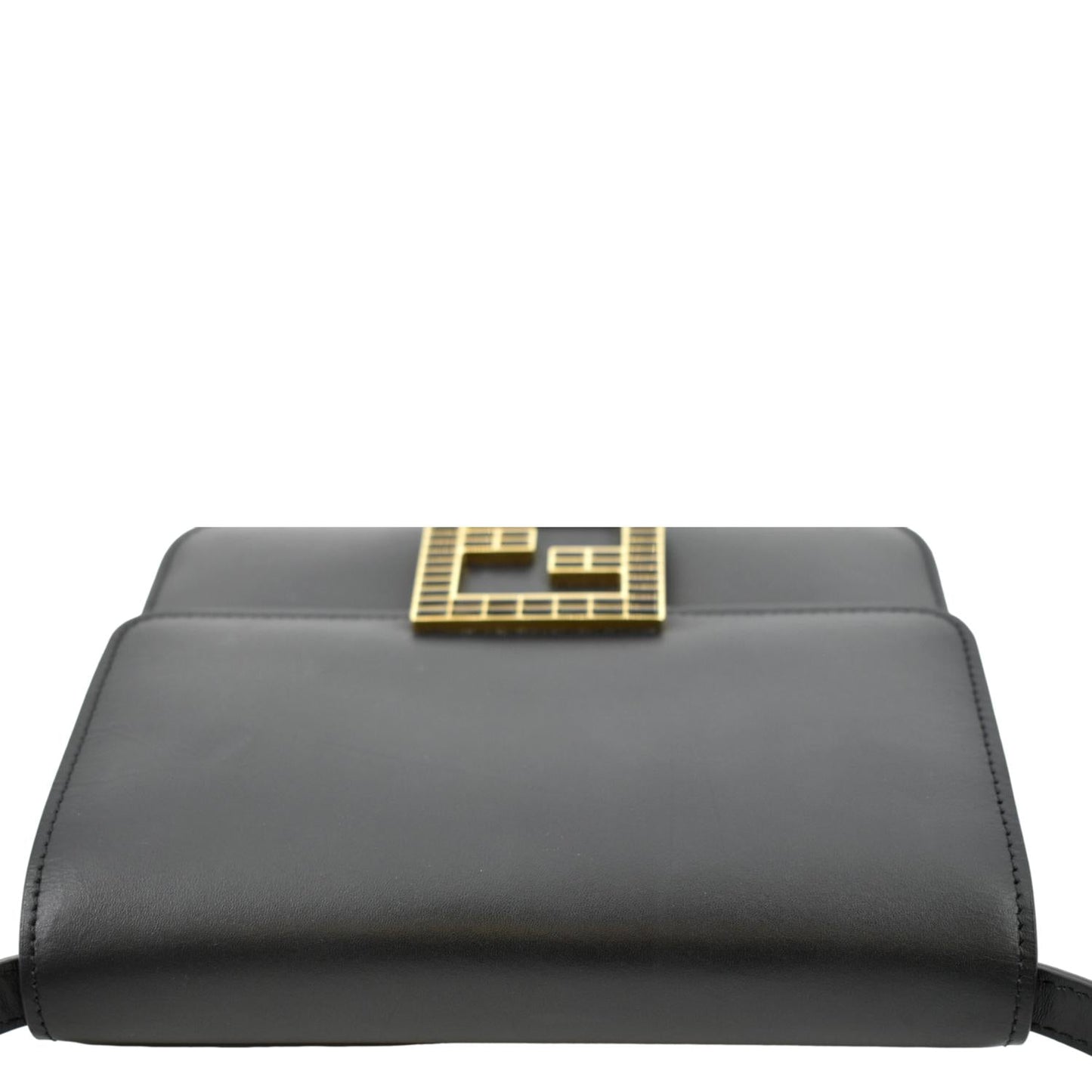 Fendi Fab Crossbody Bag Leather Black