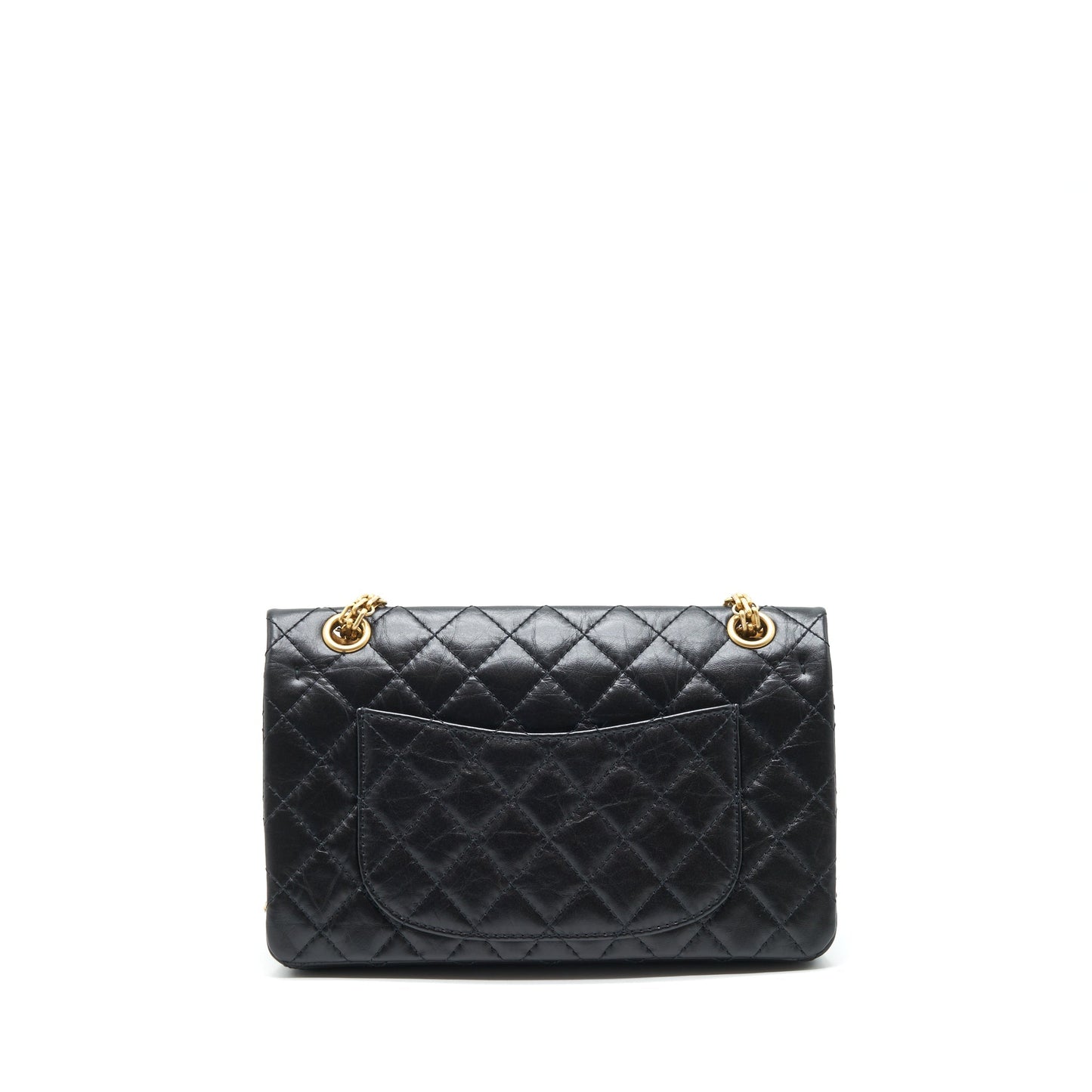 Chanel Reissue 2.55 225 Calfskin GHW Black Handbag
