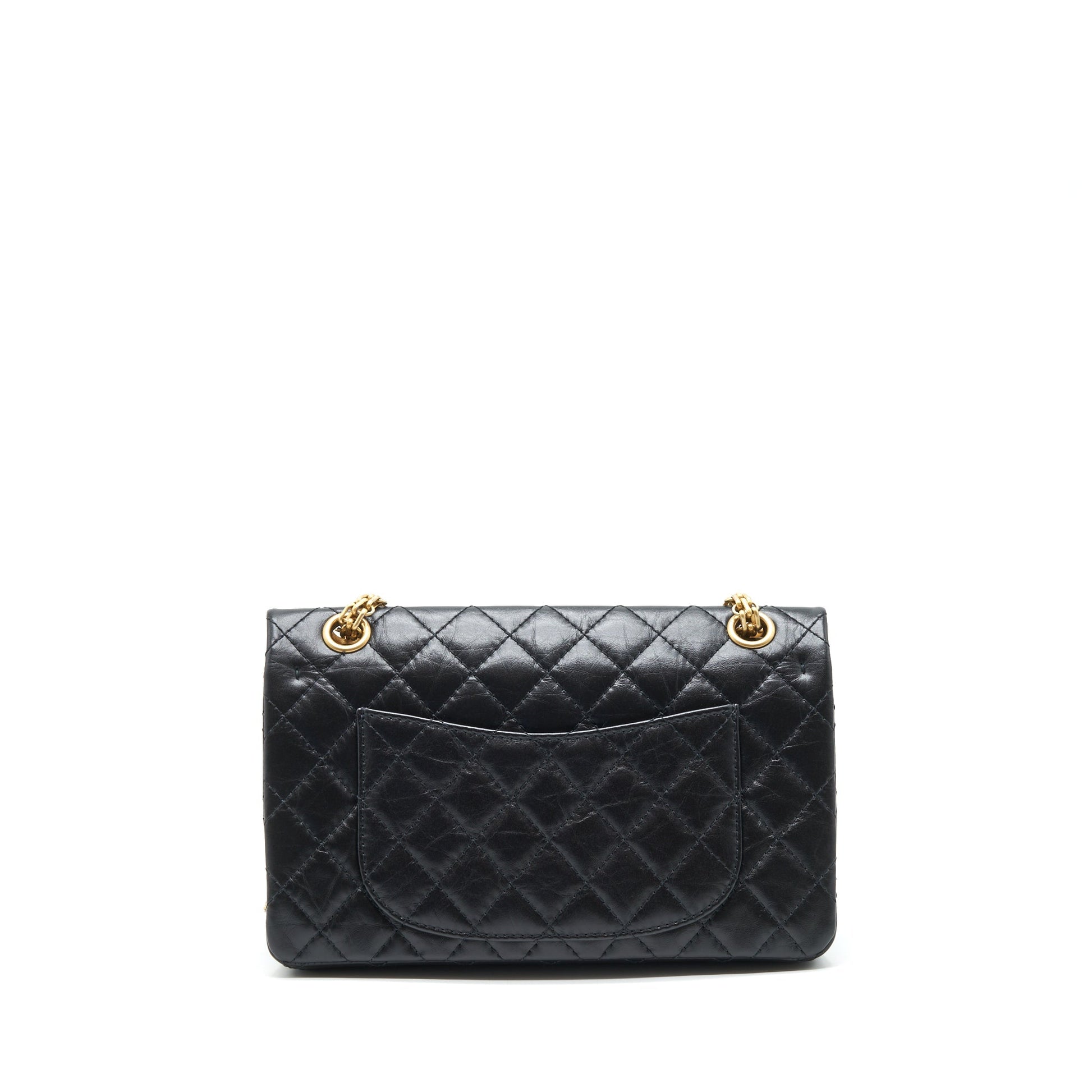 Chanel Reissue 2.55 225 Calfskin GHW Black Handbag