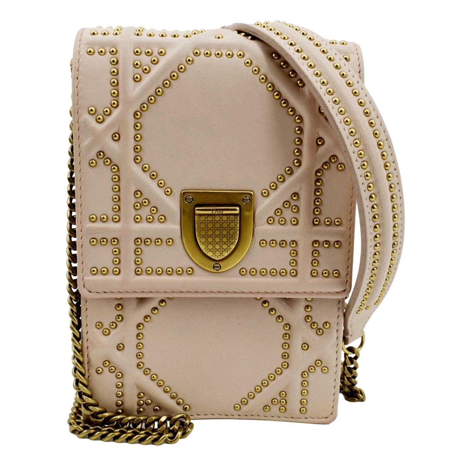 Dior Crossbody Bag ama Vertical Crossbody Clutch Bag Leather Beige