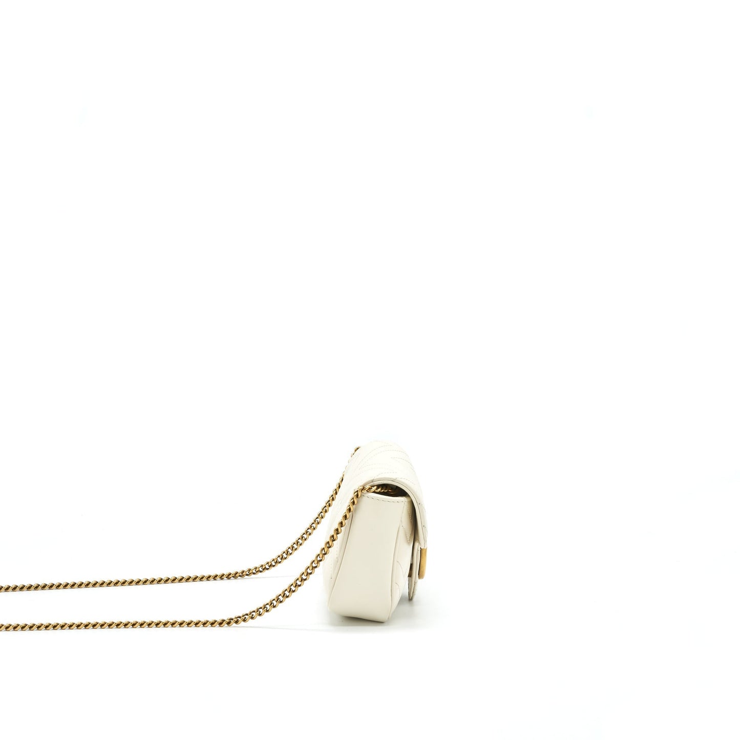 Gucci Marmont Super With Handbag White Mini Travel Bag