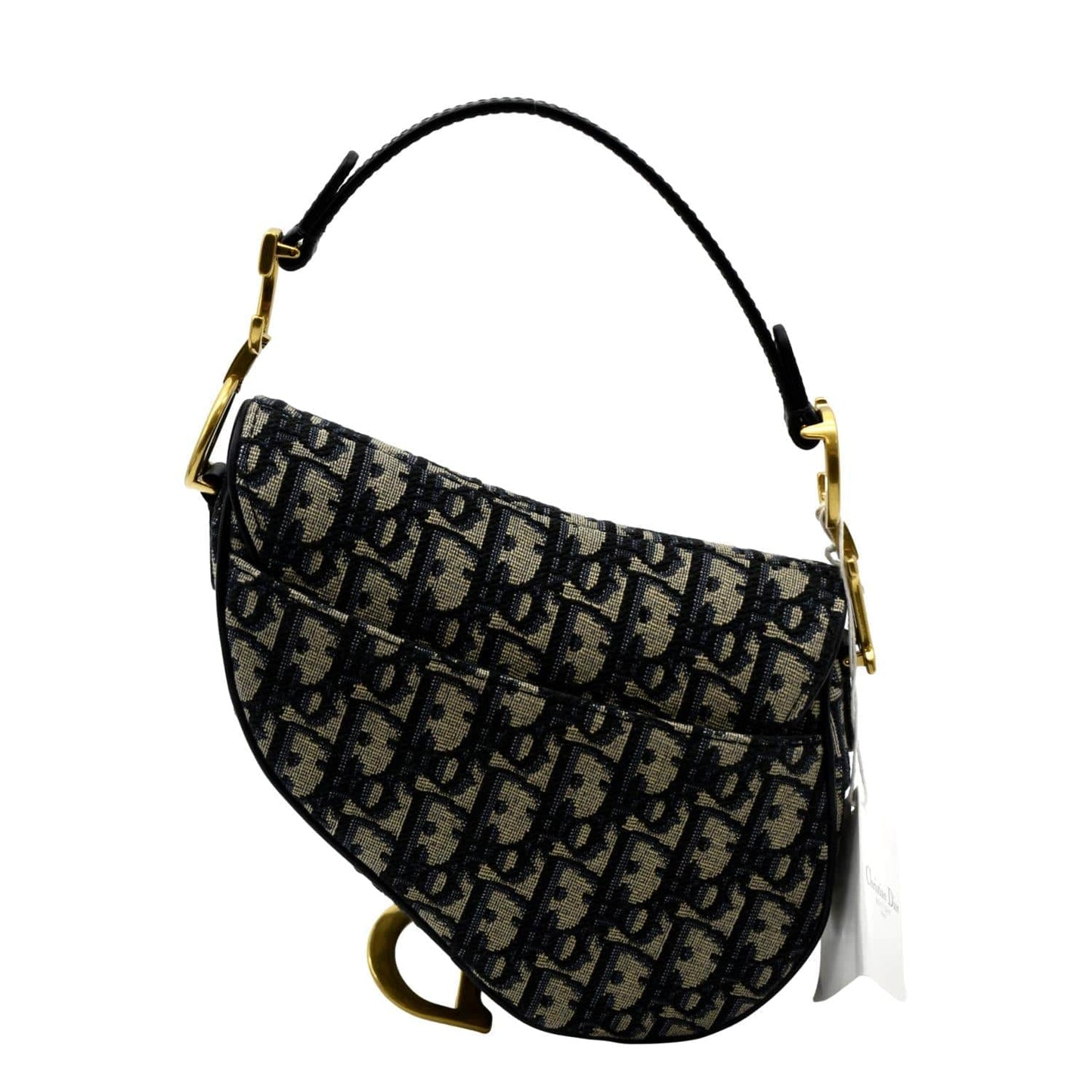 Dior Saddle Oblique Jacquard Crossbody Bag Multicolor Mini