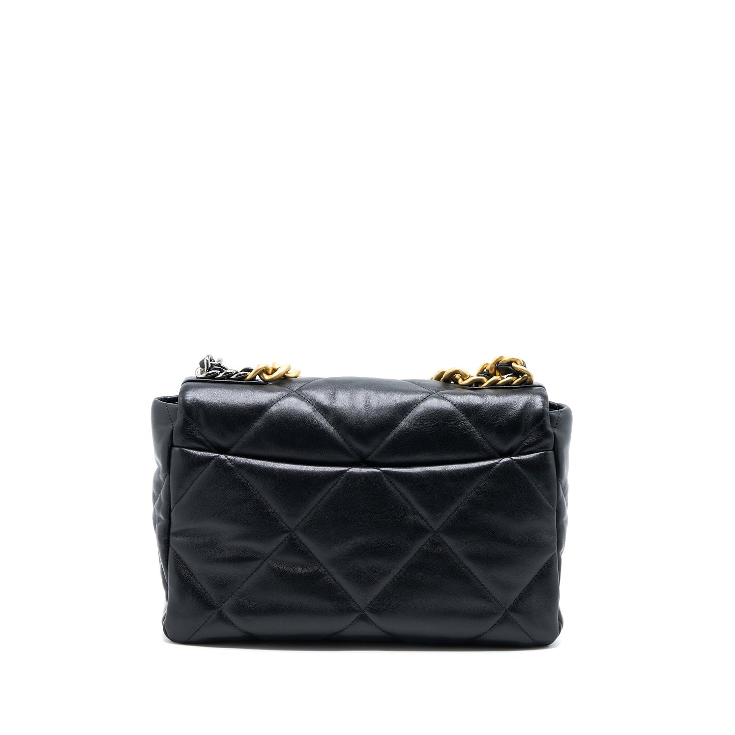 Chanel 19 Goatskin Hardware Multicolour Black Handbag Hardware 1