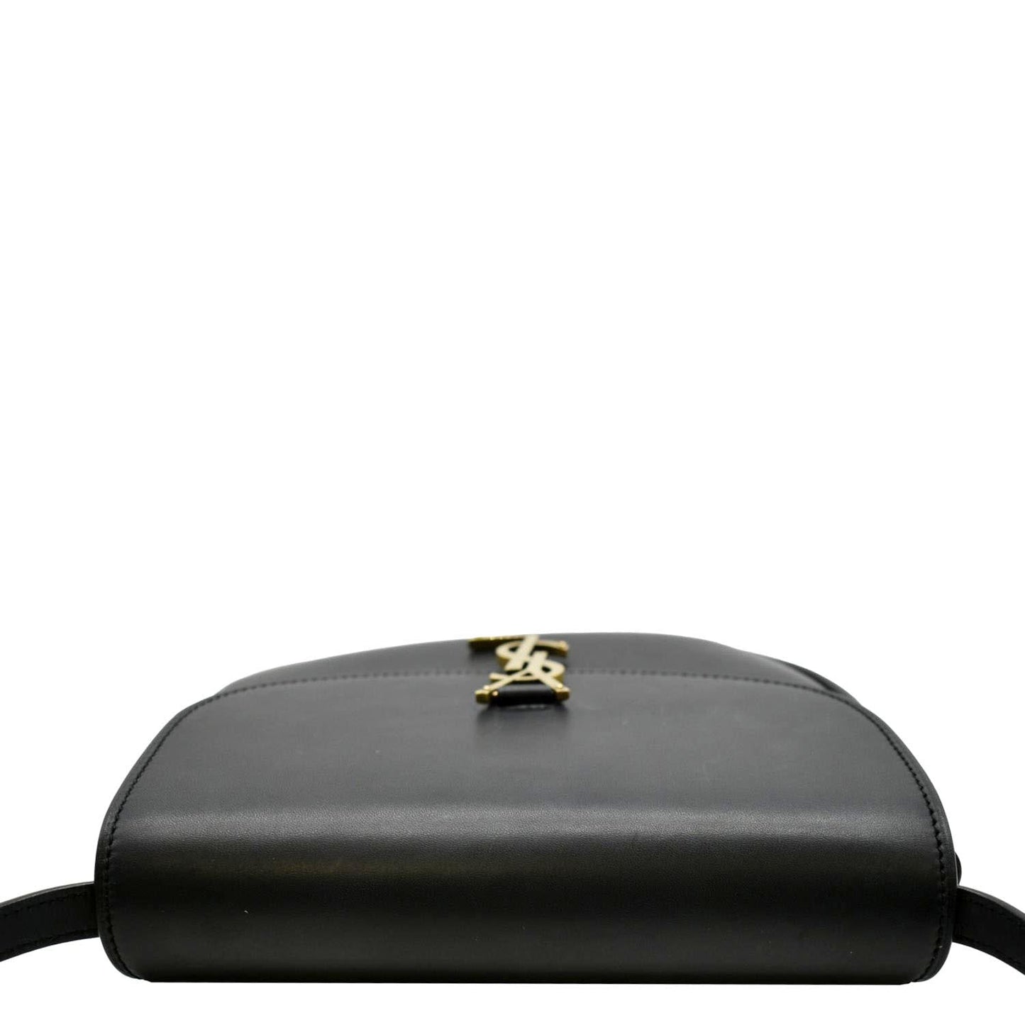 YSL Saint Laurent Yves Kaia Crossbody Bag Leather Black