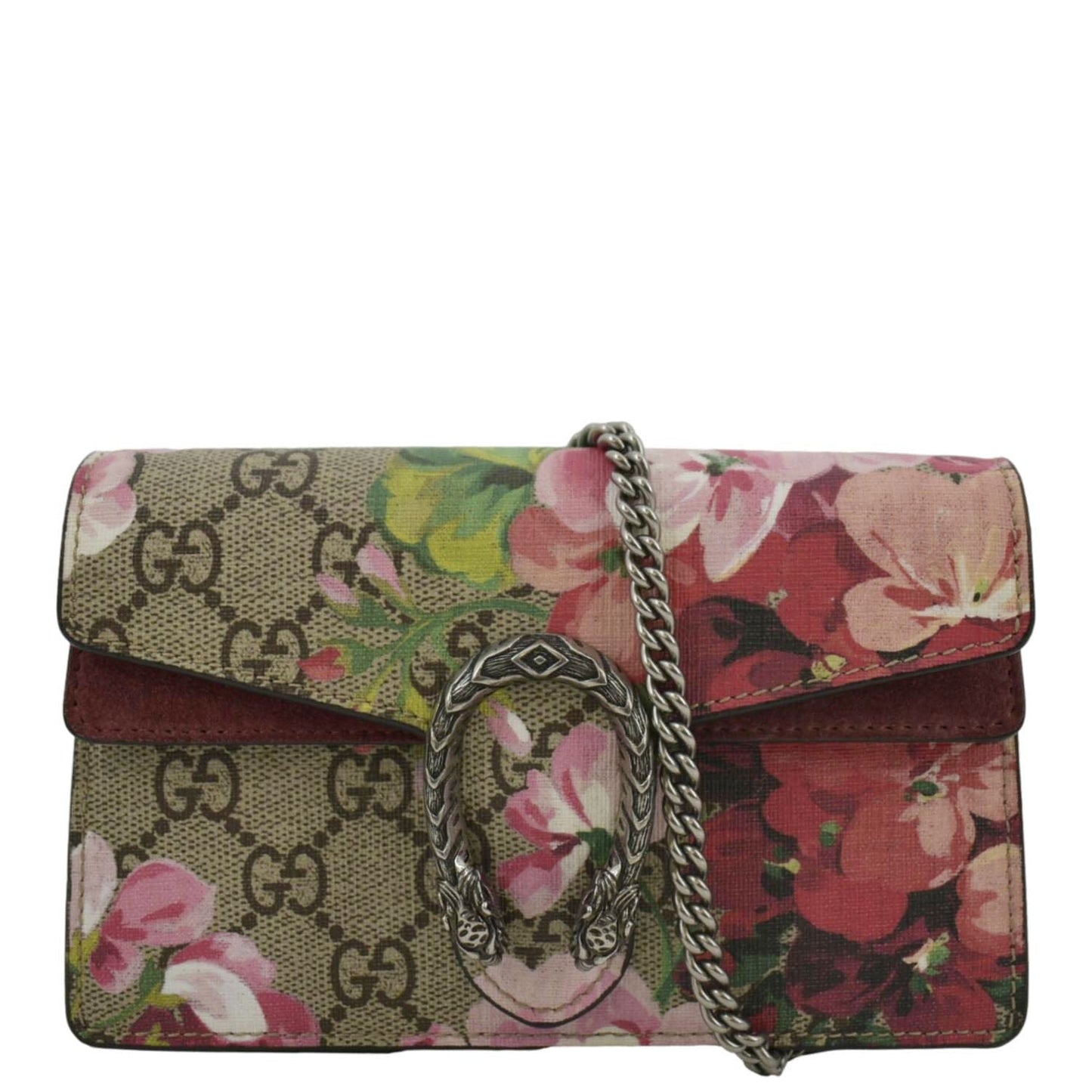 Gucci Dionysus Super Blooms Supreme Crossbody Bag Dry Canvas Mini