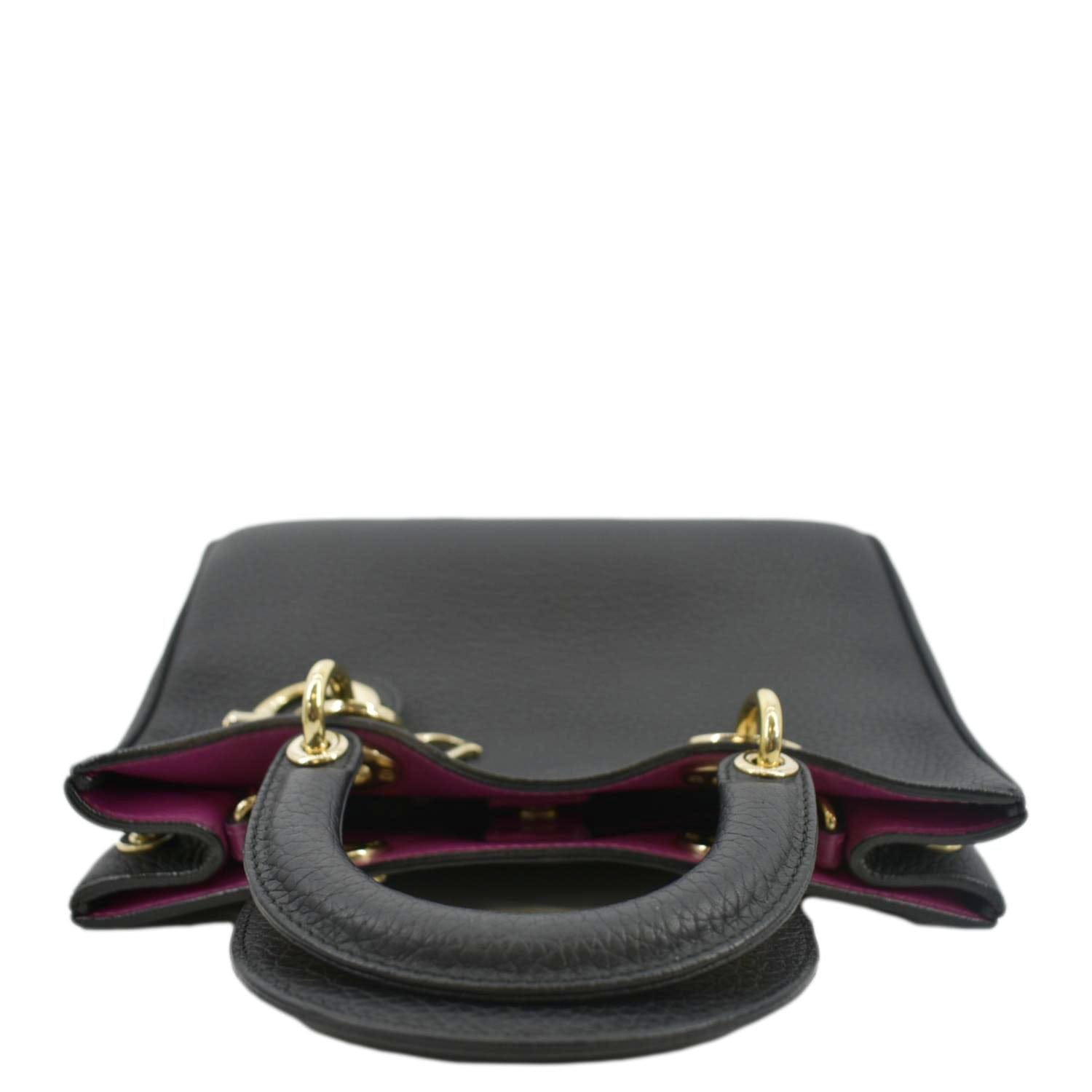 Dior issimo Tote Bag Leather Black