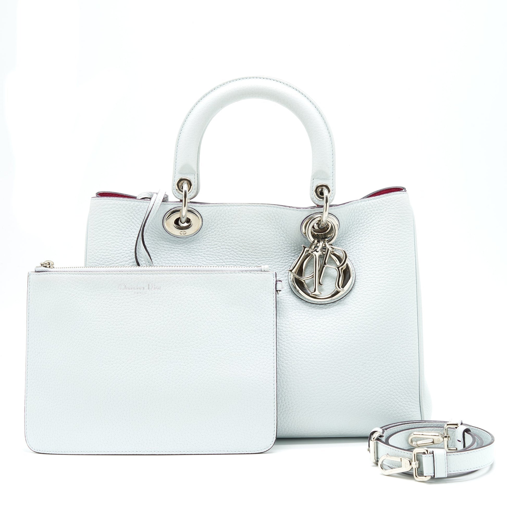 Dior issimo Light With Handbag Blue Pink Travel Bag