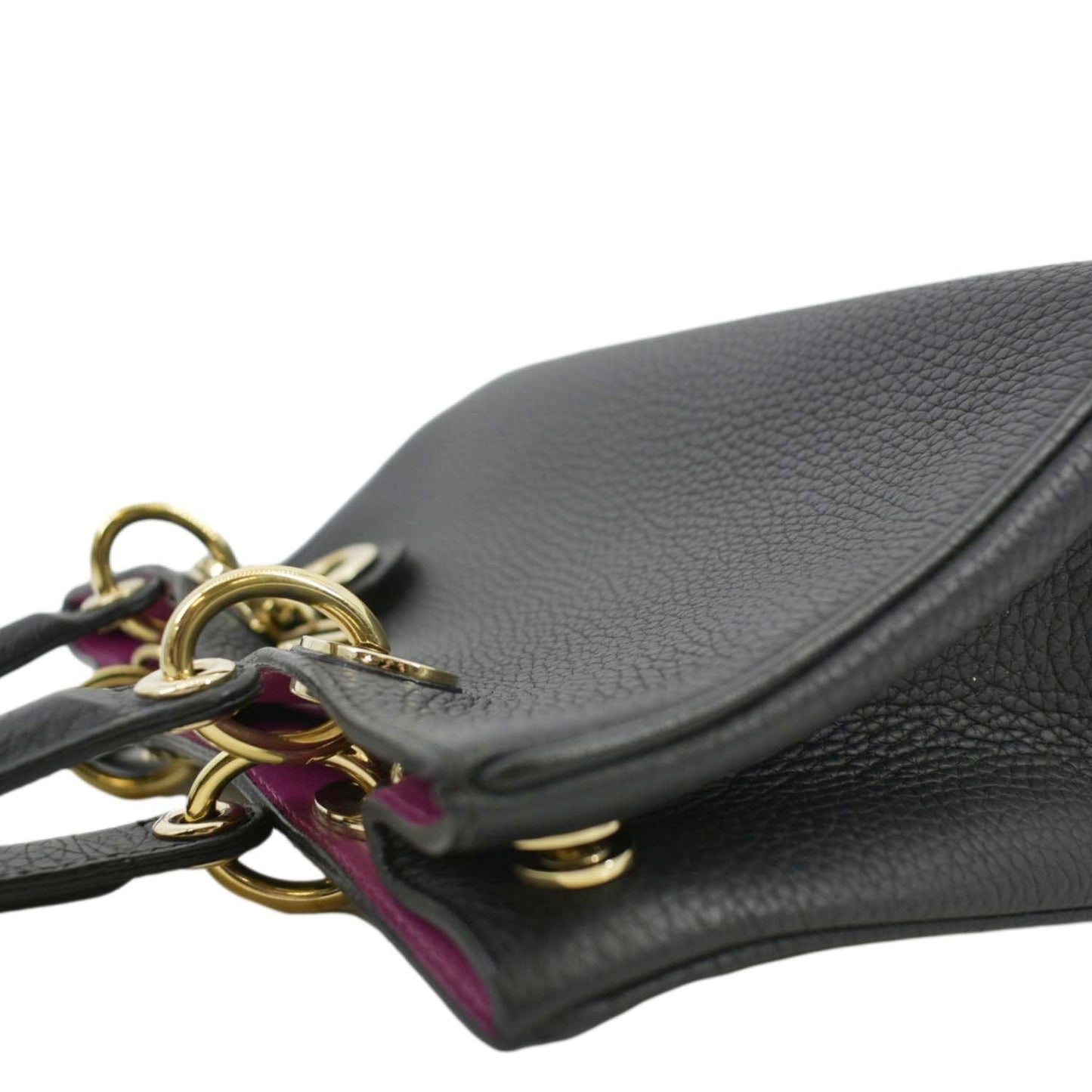 Dior issimo Tote Bag Leather Black