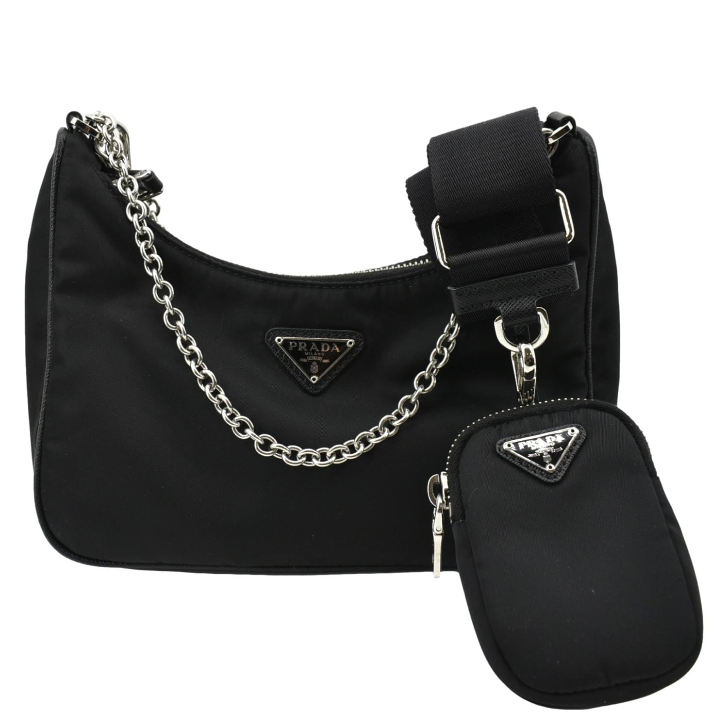 Prada Re Edition Re Shoulder Bag Nylon Black Re Nylon 1