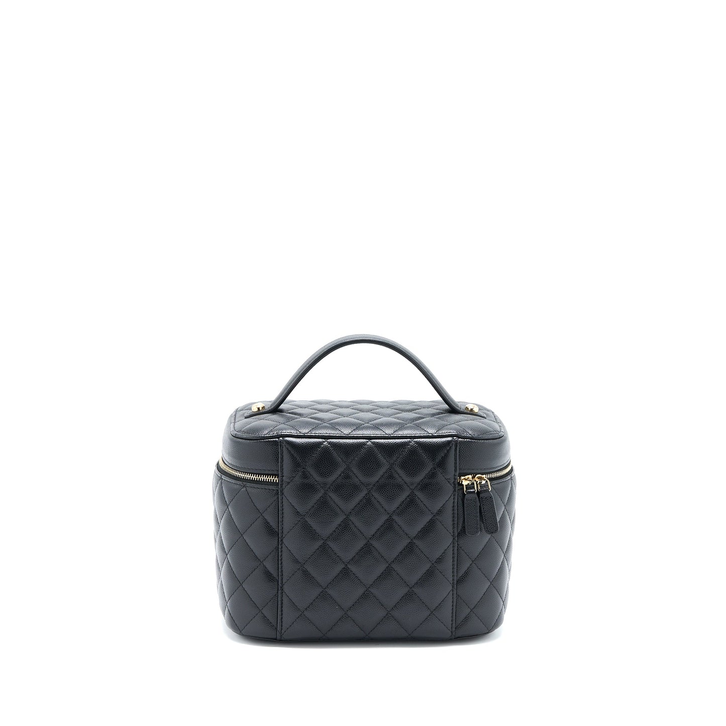 Chanel Top Handle Vanity Caviar LGHW Black Handbag Lghw 2
