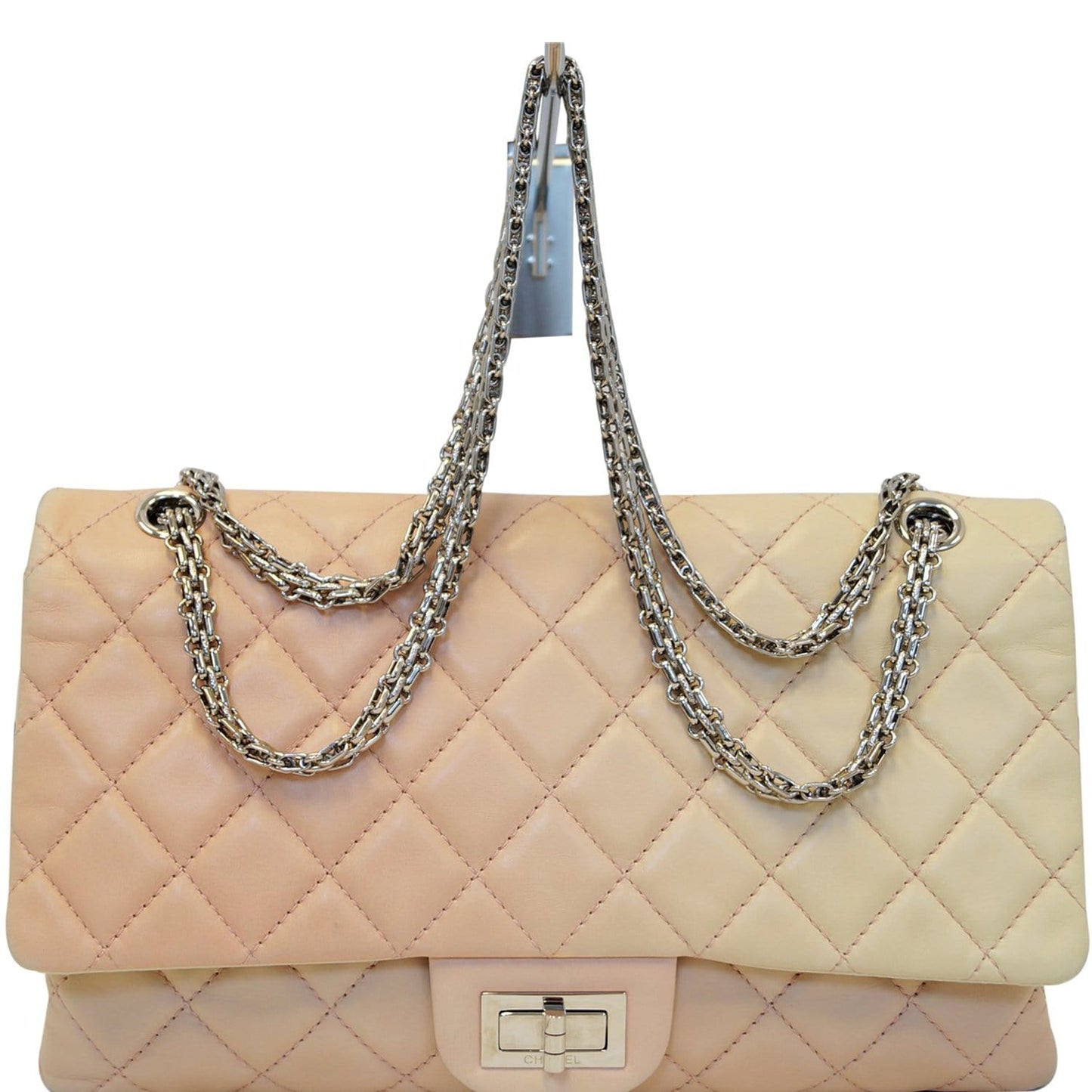 Chanel Reissue Ombre Lambskin Pink Travel Bag