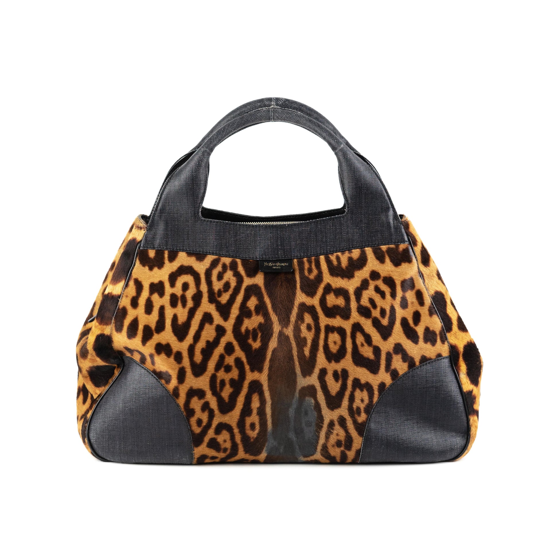 YSL Saint Laurent Leopard Bag Tote Bag
