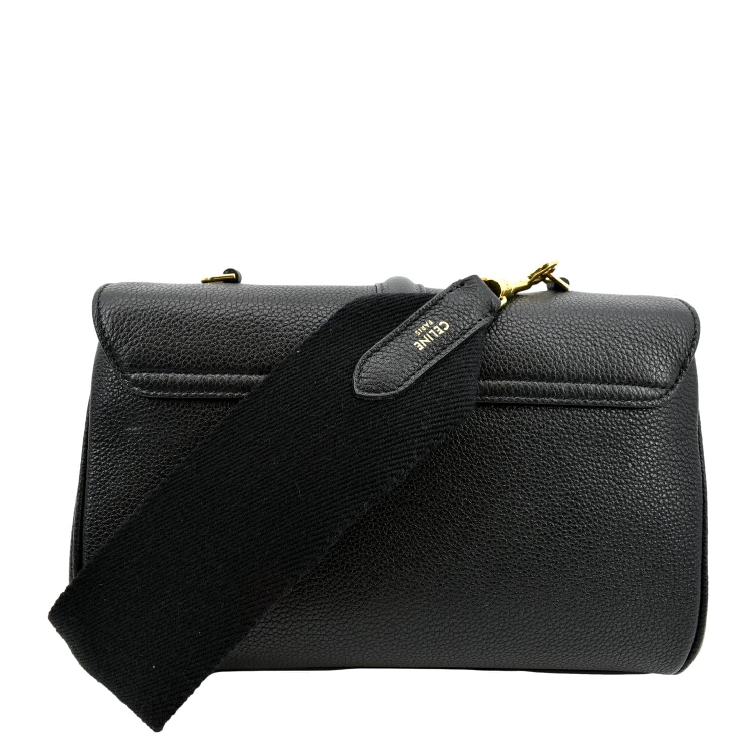 Teen Calfskin Crossbody Bag Leather Black