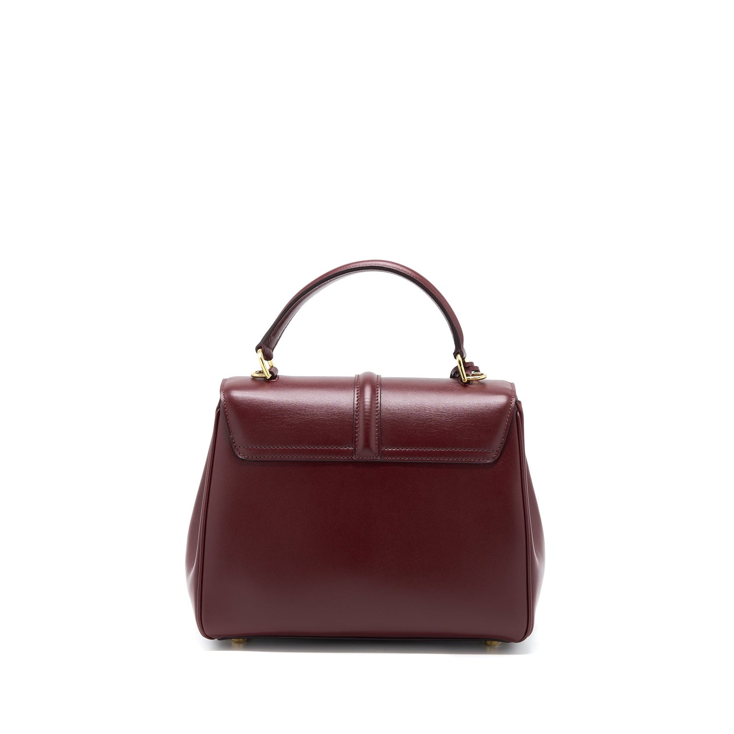 Celine Purse Light Burgundy Calfskin Handbag Small Travel Bag