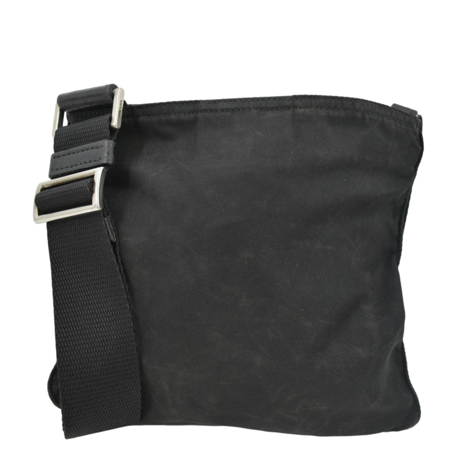 Crossbody Messenger Bag Nylon Black Crossbody Bag