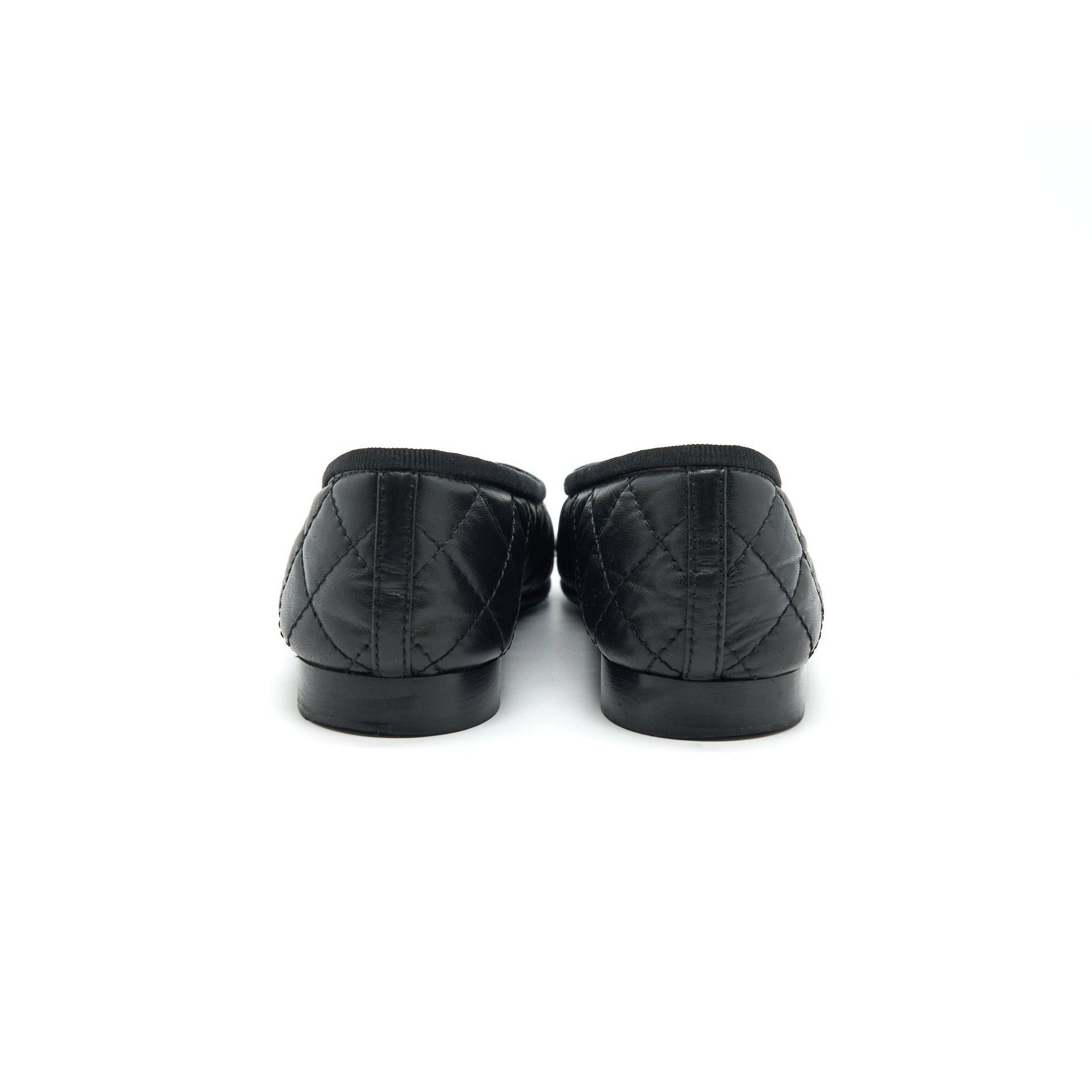 Chanel Classic Quilted flat Shoes Size 36.5