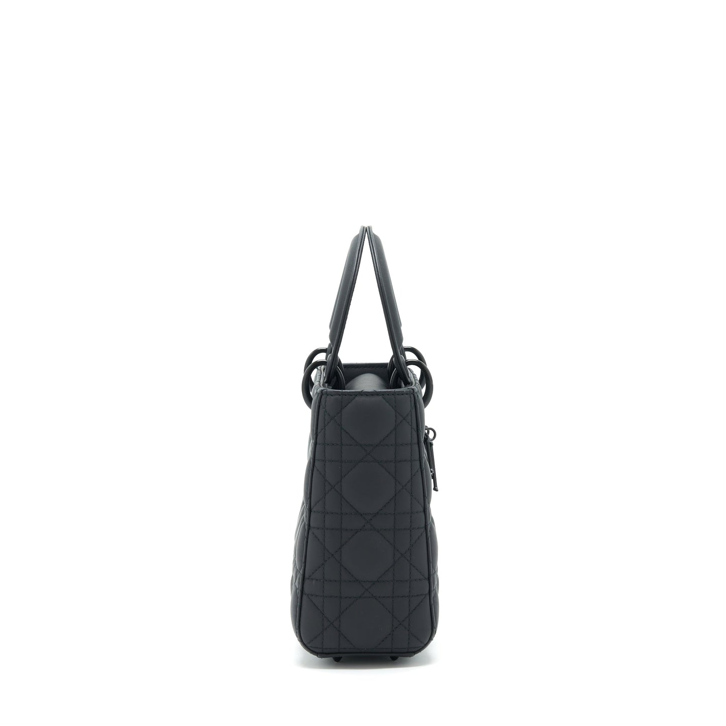 Dior Lady Tote Purse So Handbag Black Small Tote Bag