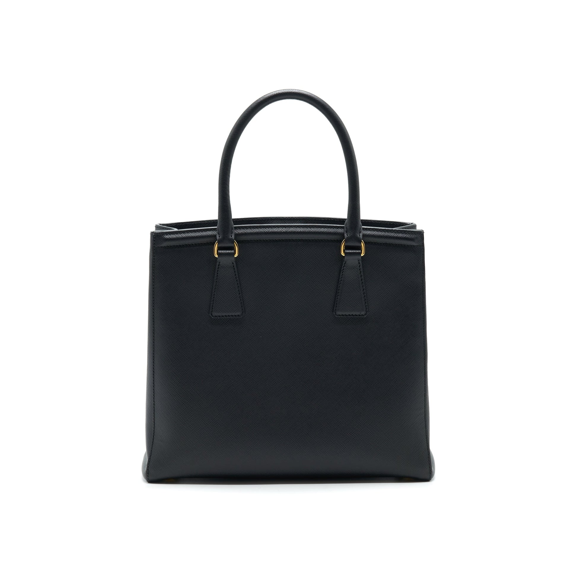 Prada Saffiano Lux Tote Purse Nero Handbag Leather Tote Bag