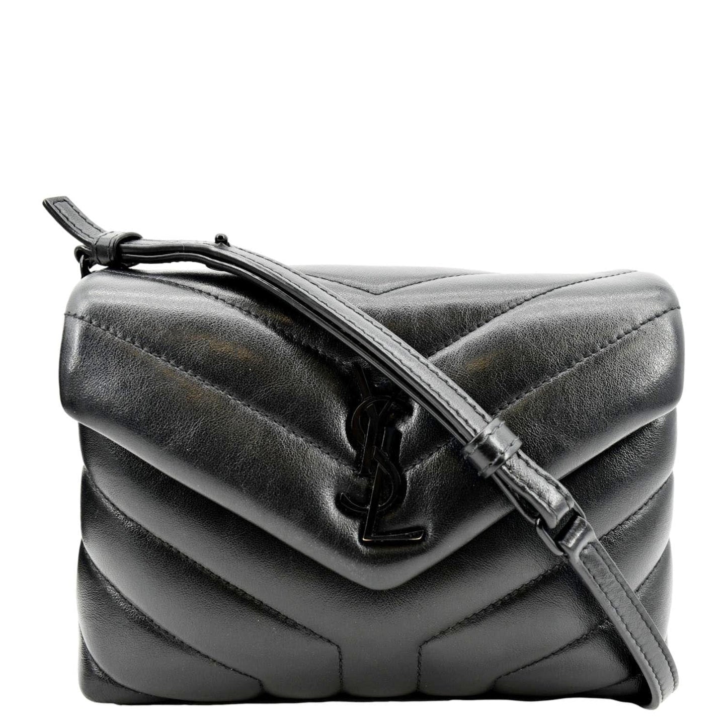 YSL Saint Laurent Saint Loulou Toy Crossbody Bag Leather Matelasse Toy 2