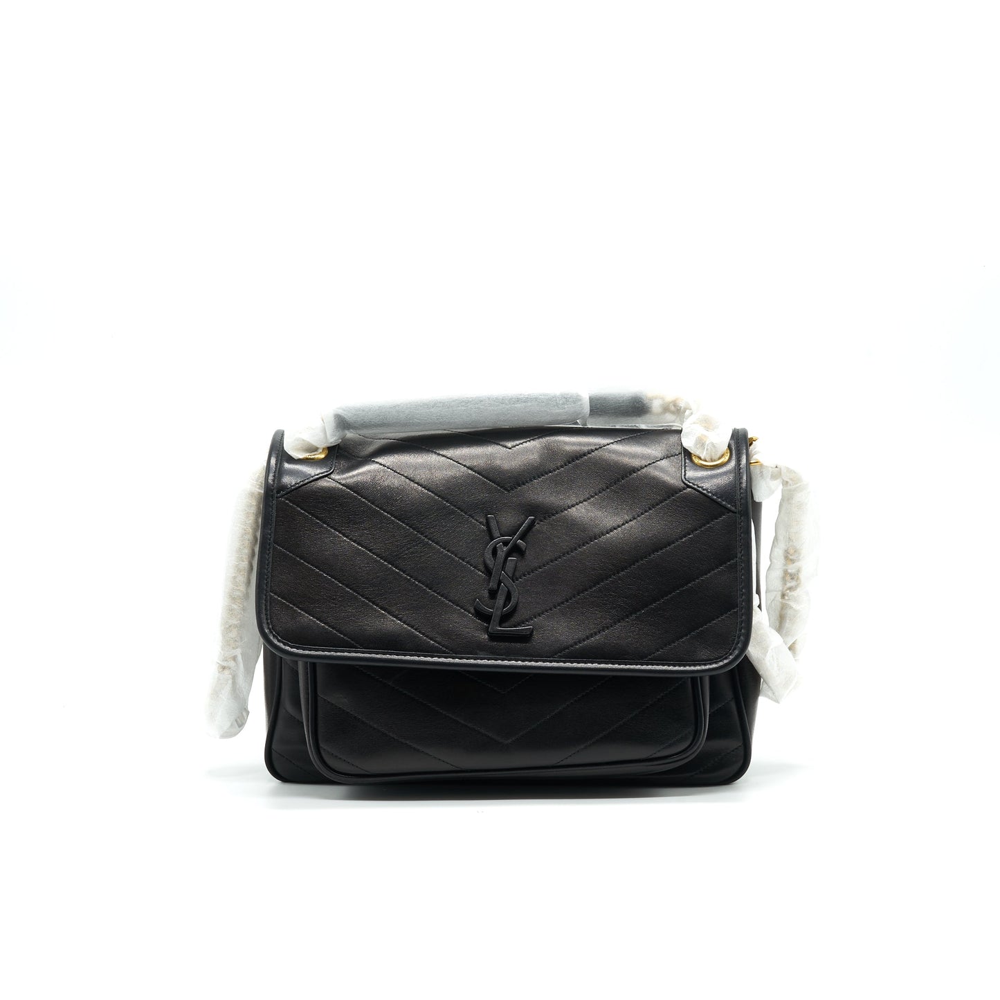 YSL Saint Laurent Niki With Handbag Black Medium Travel Bag