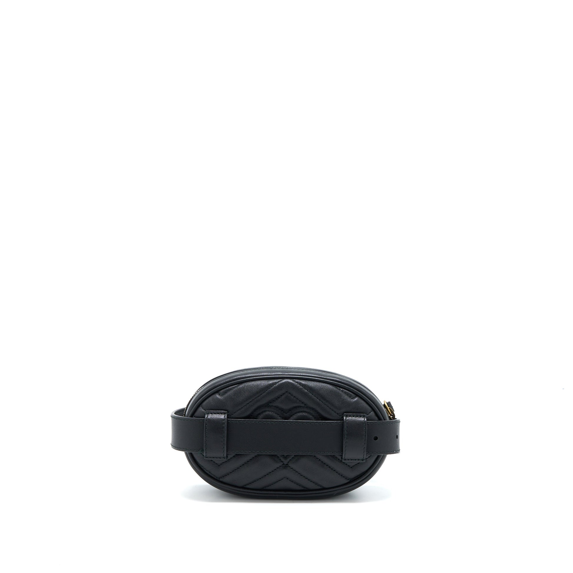 Gucci Size95 Marmont Belt Bag Black Accessory