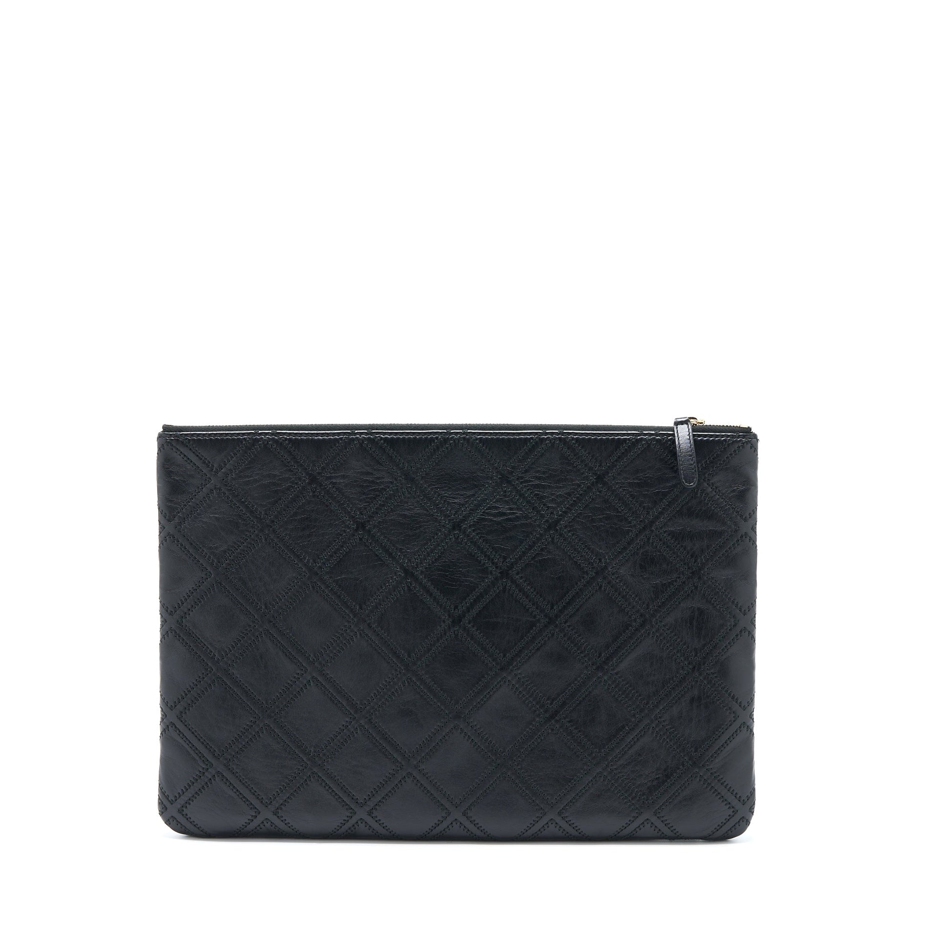 Chanel Quilted Tassel LGHW Black Handbag